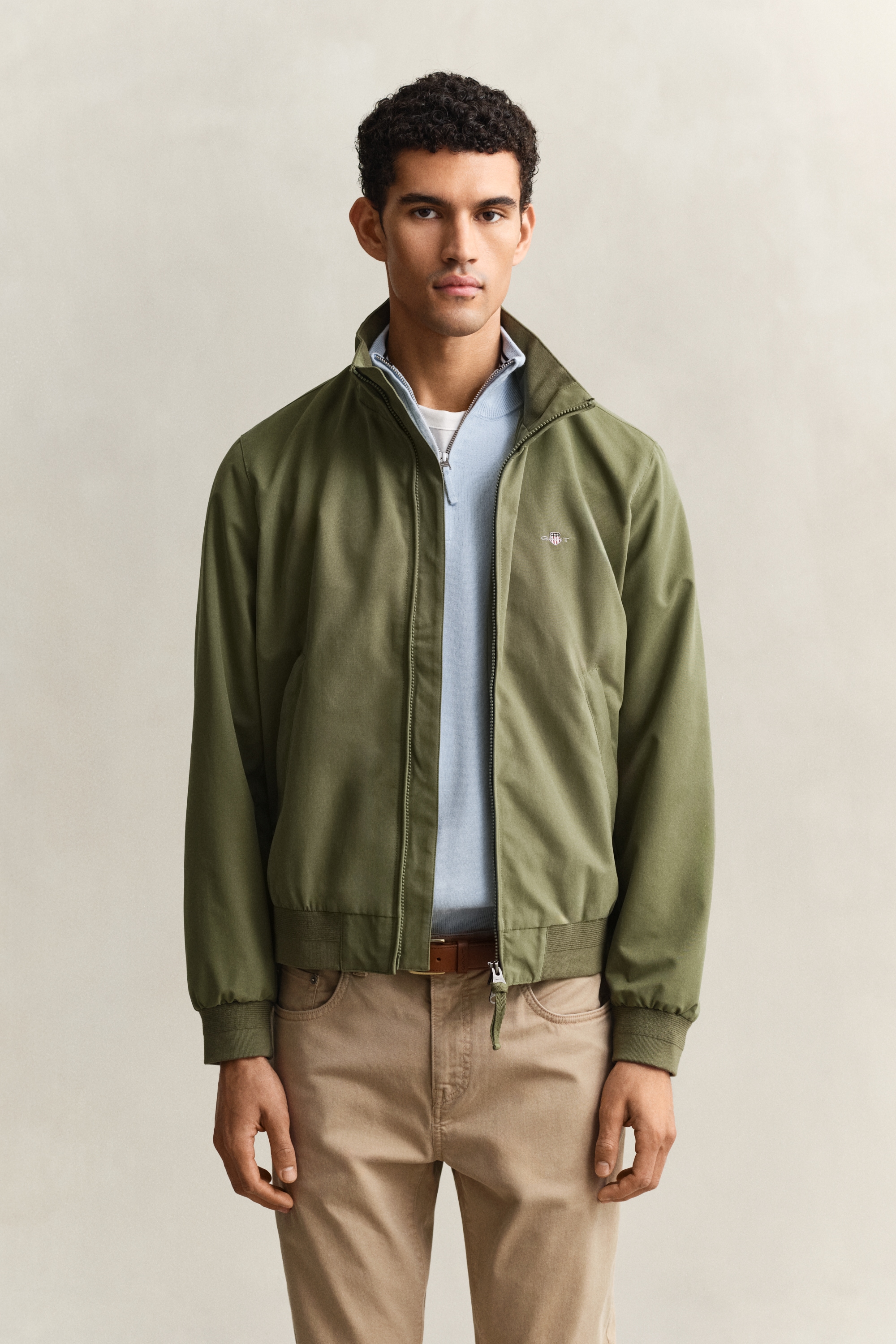 Gant Blouson »LIGHTWEIGHT HAMPSHIRE« ohne Kapuze Regular fit mit Stehkragen