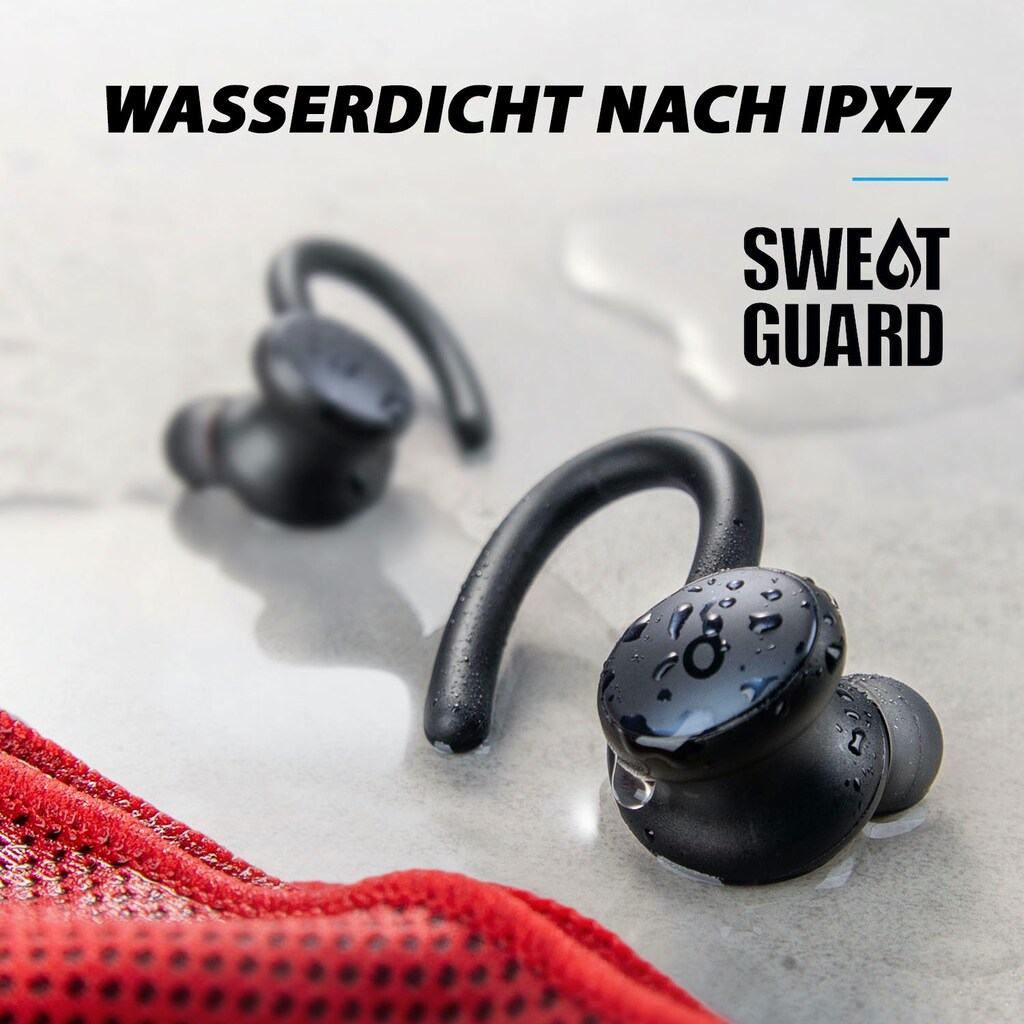 Anker In-Ear-Kopfhörer »Soundcore Sport X10«, Bluetooth, Active Noise Cancelling (ANC)-Sprachsteuerung