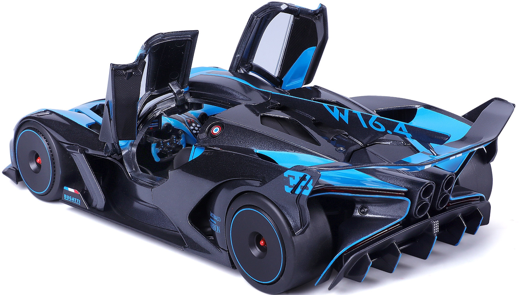 Bburago Sammlerauto »Bugatti Bolide, blau«, 1:18
