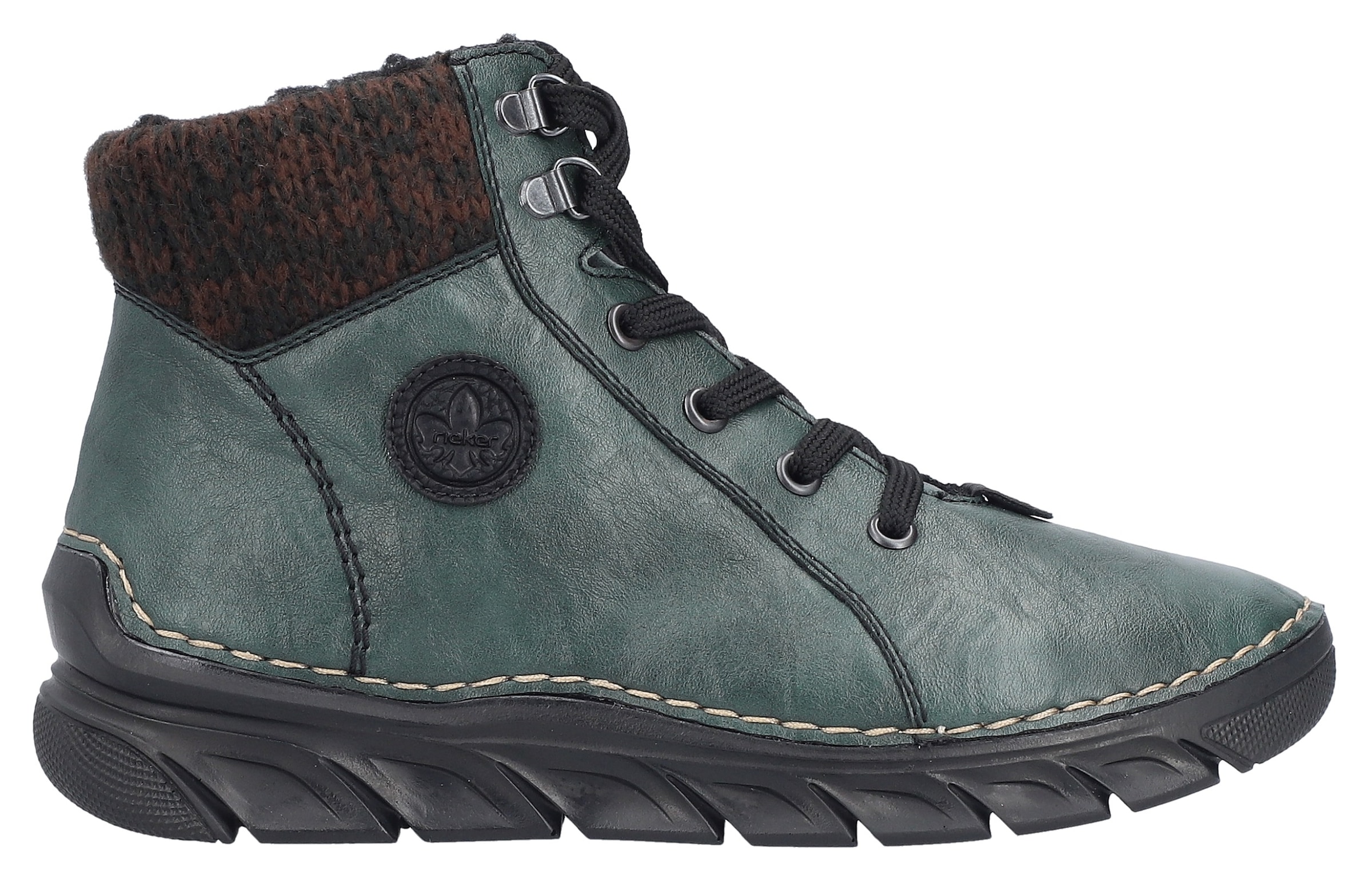 Rieker Winterboots, Schnürboots, Stiefelette mit Innenreißverschluss