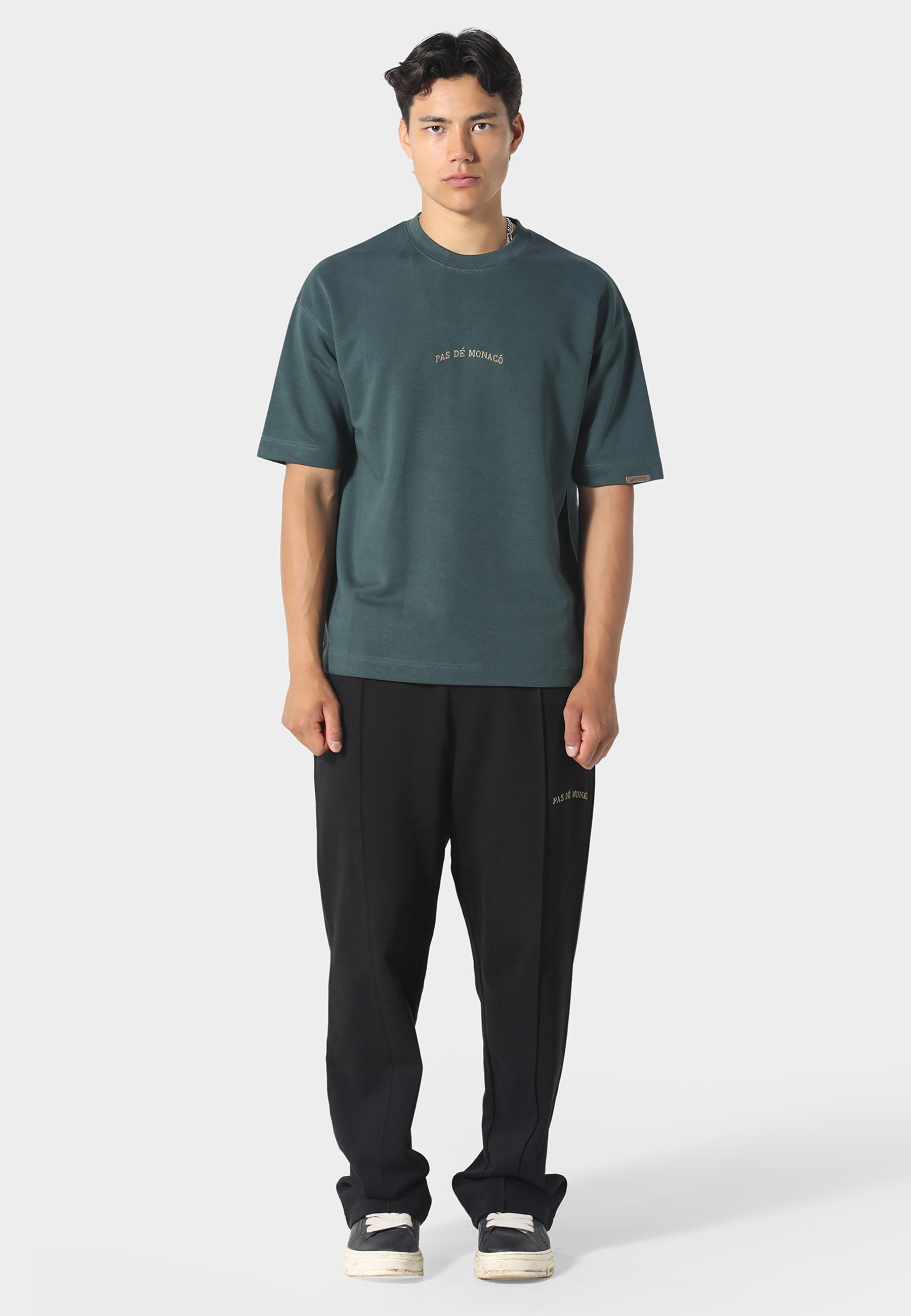 Pas De Monaco Stoffhose »Pas De Monaco BRODERIE ZIP PANTS«
