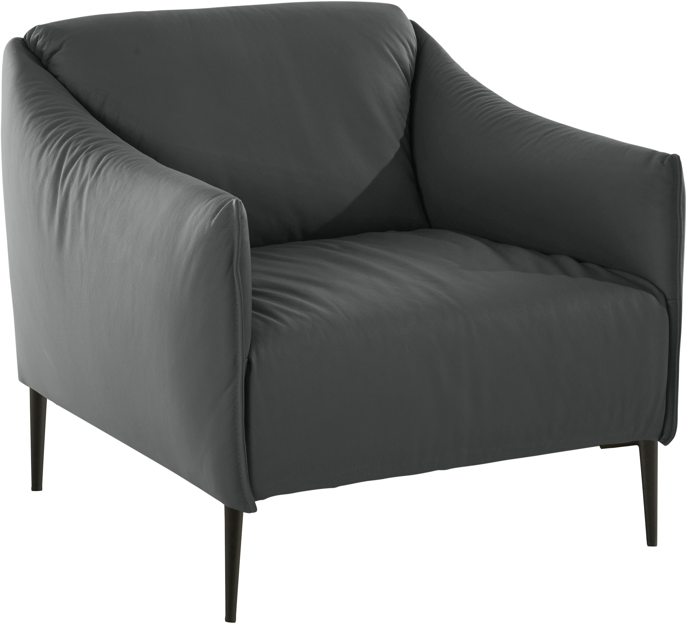 W.SCHILLIG Cocktailsessel »sally«, mit Metallfüßen in Schwarz pulverbeschichtet