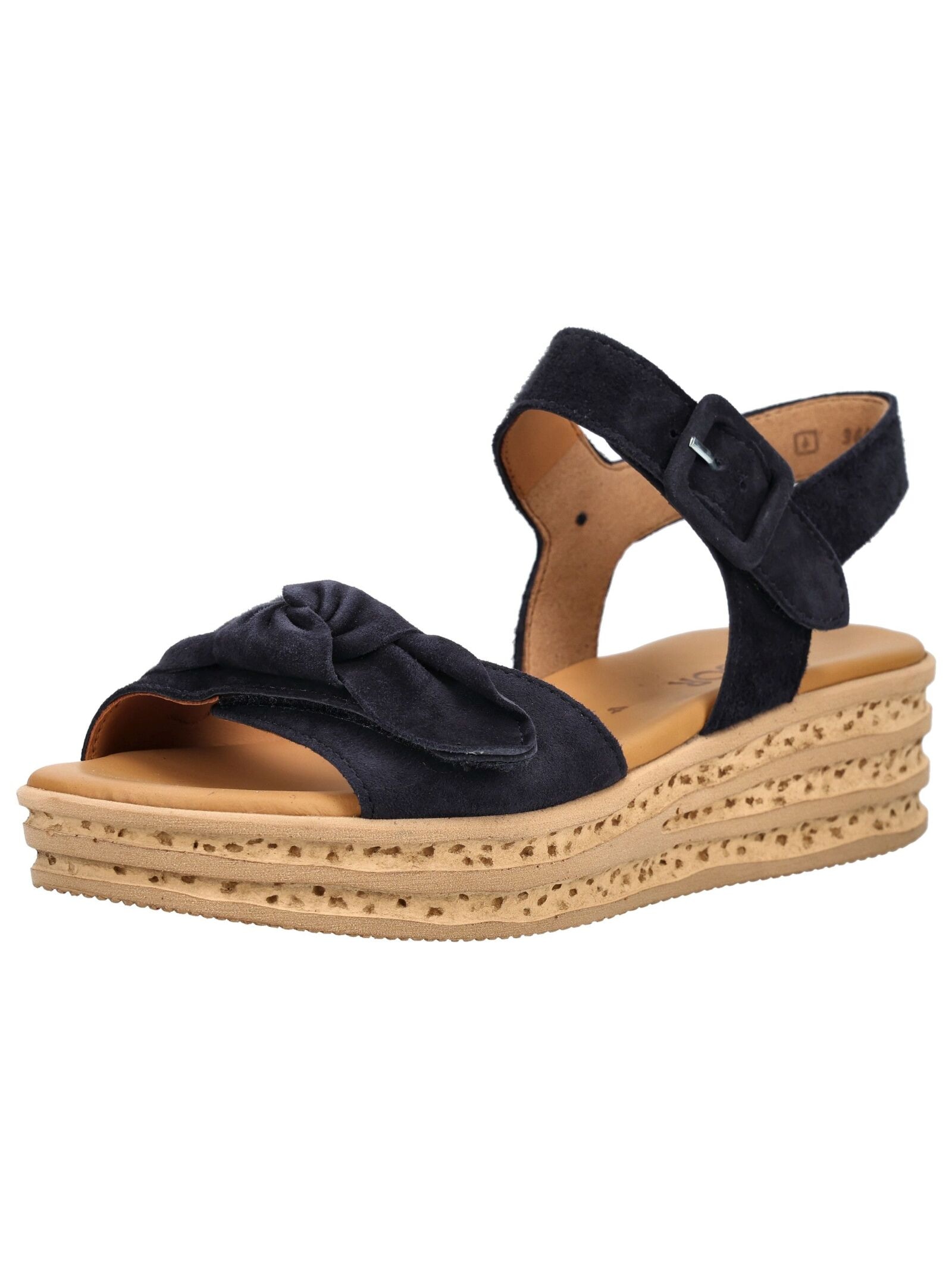 Gabor Keilsandalette "Gabor Sandalen Veloursleder" günstig online kaufen