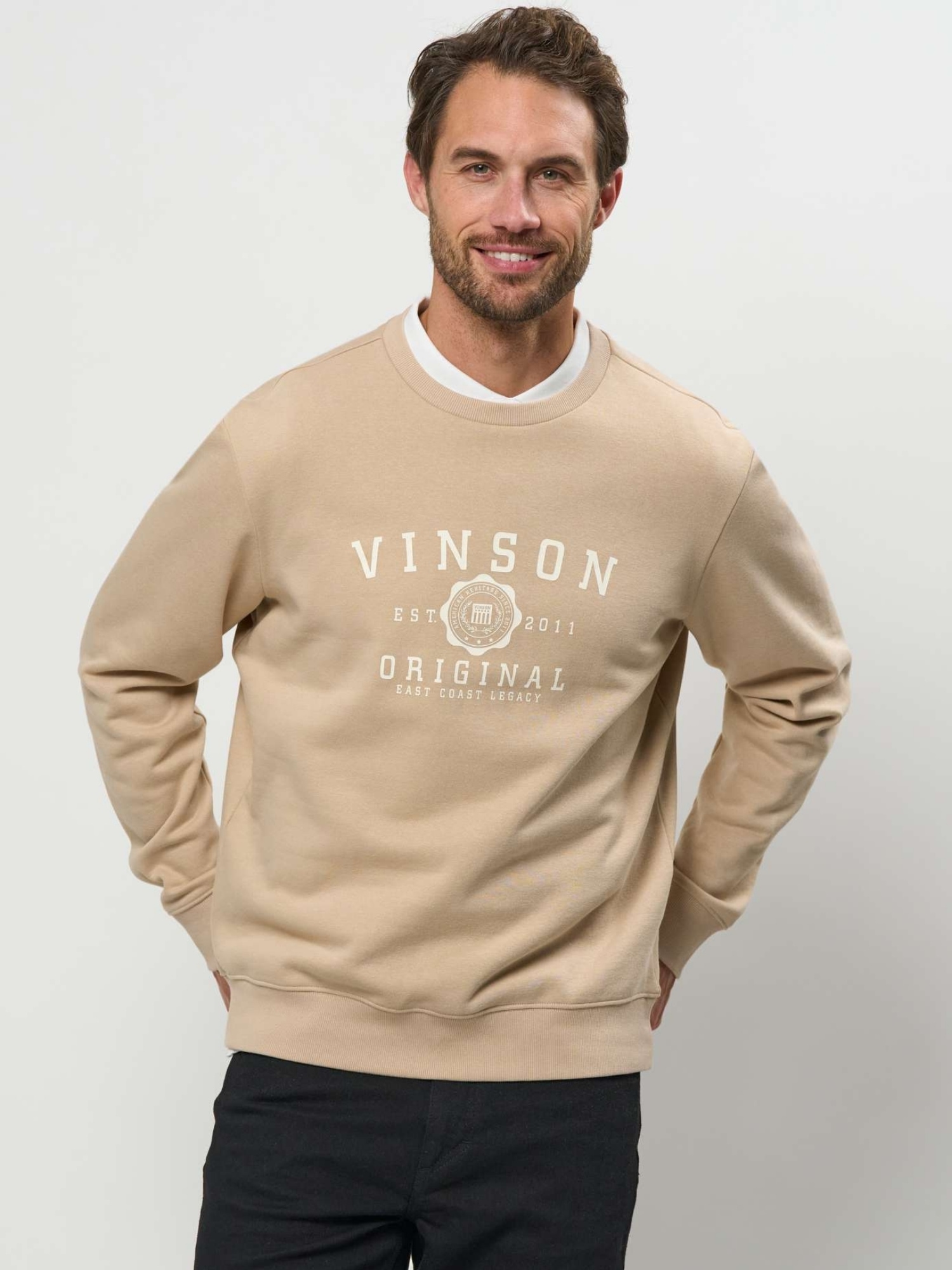VINSON Rundhalspullover "VINSON Pullover VMToke"