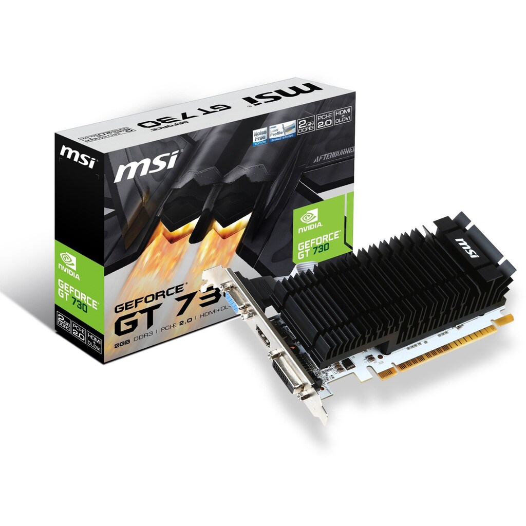 MSI Grafikkarte »GeForce GT 730«, 2 GB, GDDR3