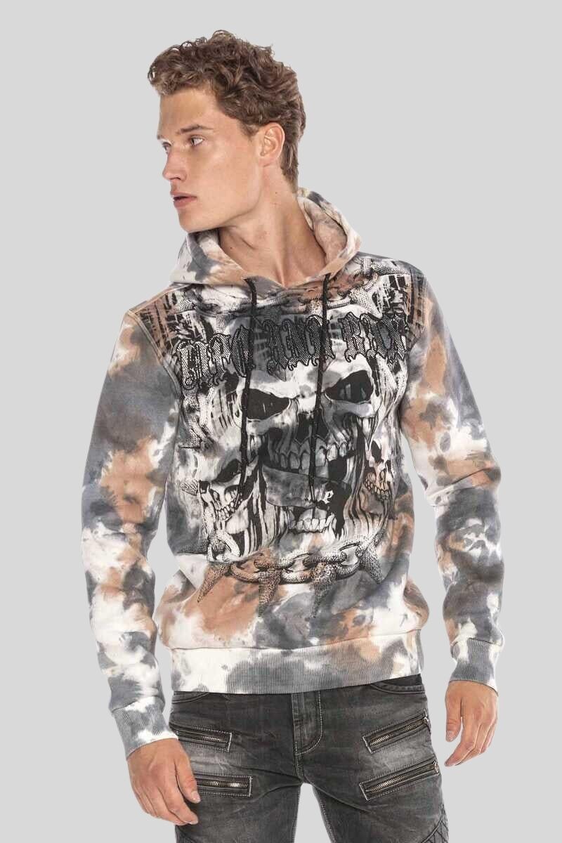 Cipo & Baxx Kapuzenpullover »Sweatshirts«, mit coolem Print