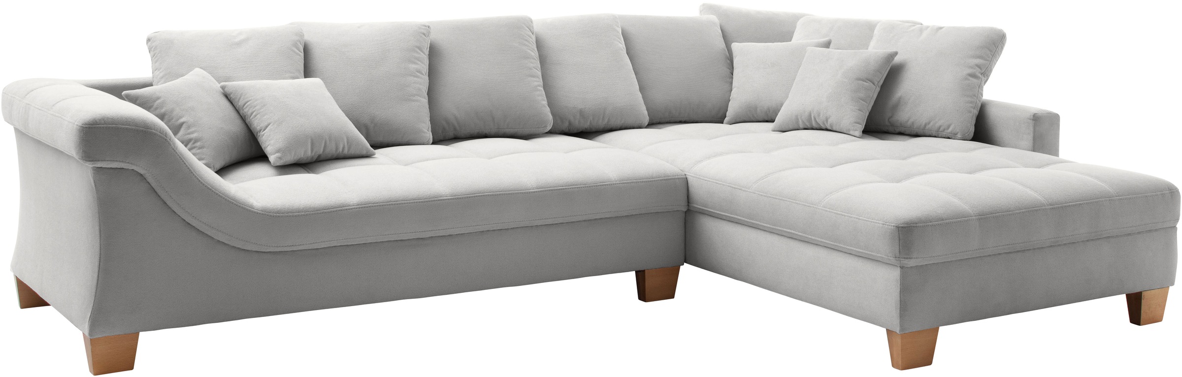 Mr. Couch Ecksofa »Bologna, L-Form, mit Kaltschaum«, bis 140 kg pro Sitzplatz belastbar