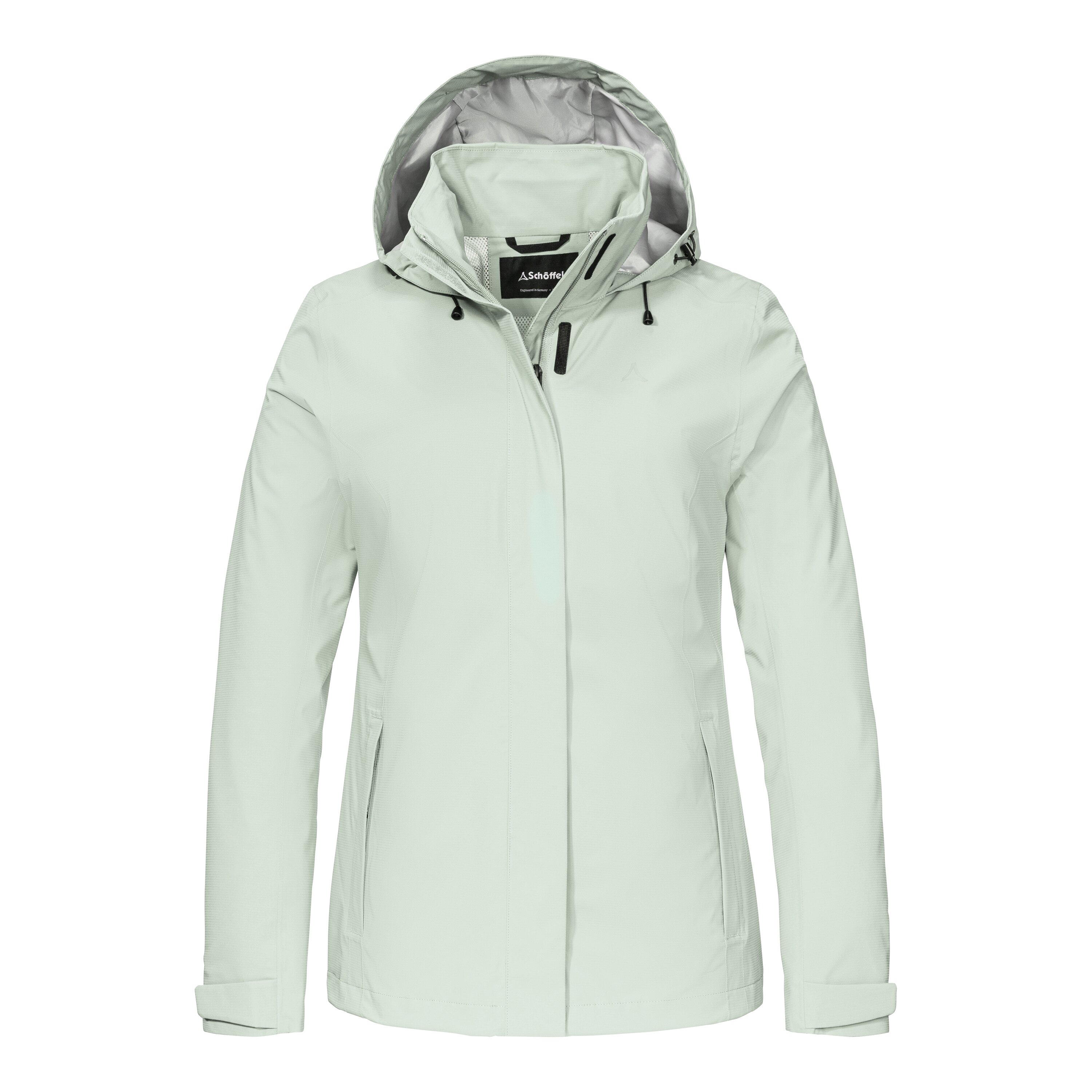 Schöffel Regenjacke "Jacket Gmund L" mit Kapuze sportlicher Stil, wasserdicht, winddicht, atmungsaktiv, Übergangsjacke