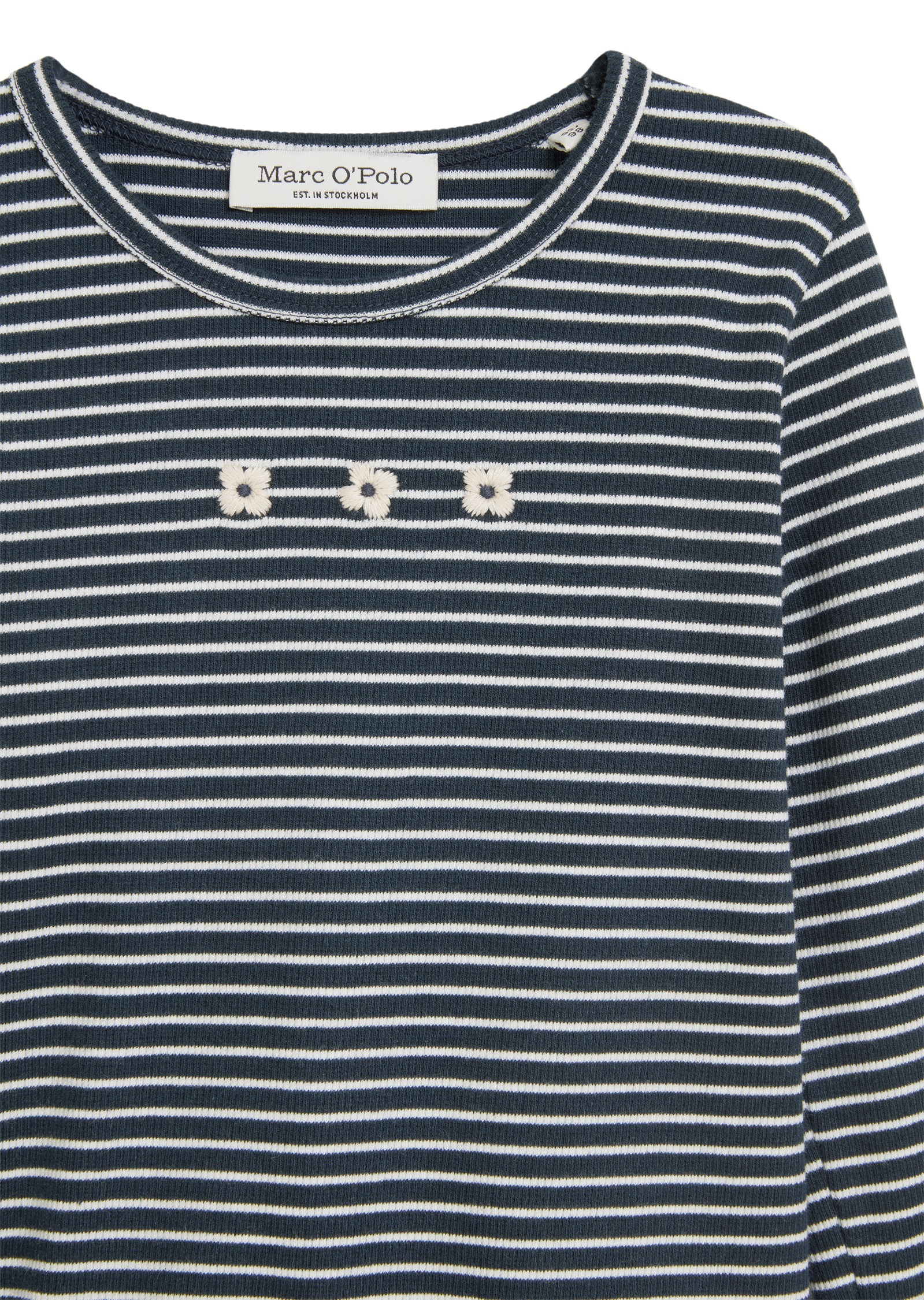 Marc O'Polo Langarmshirt »mit feiner Rippstruktur«