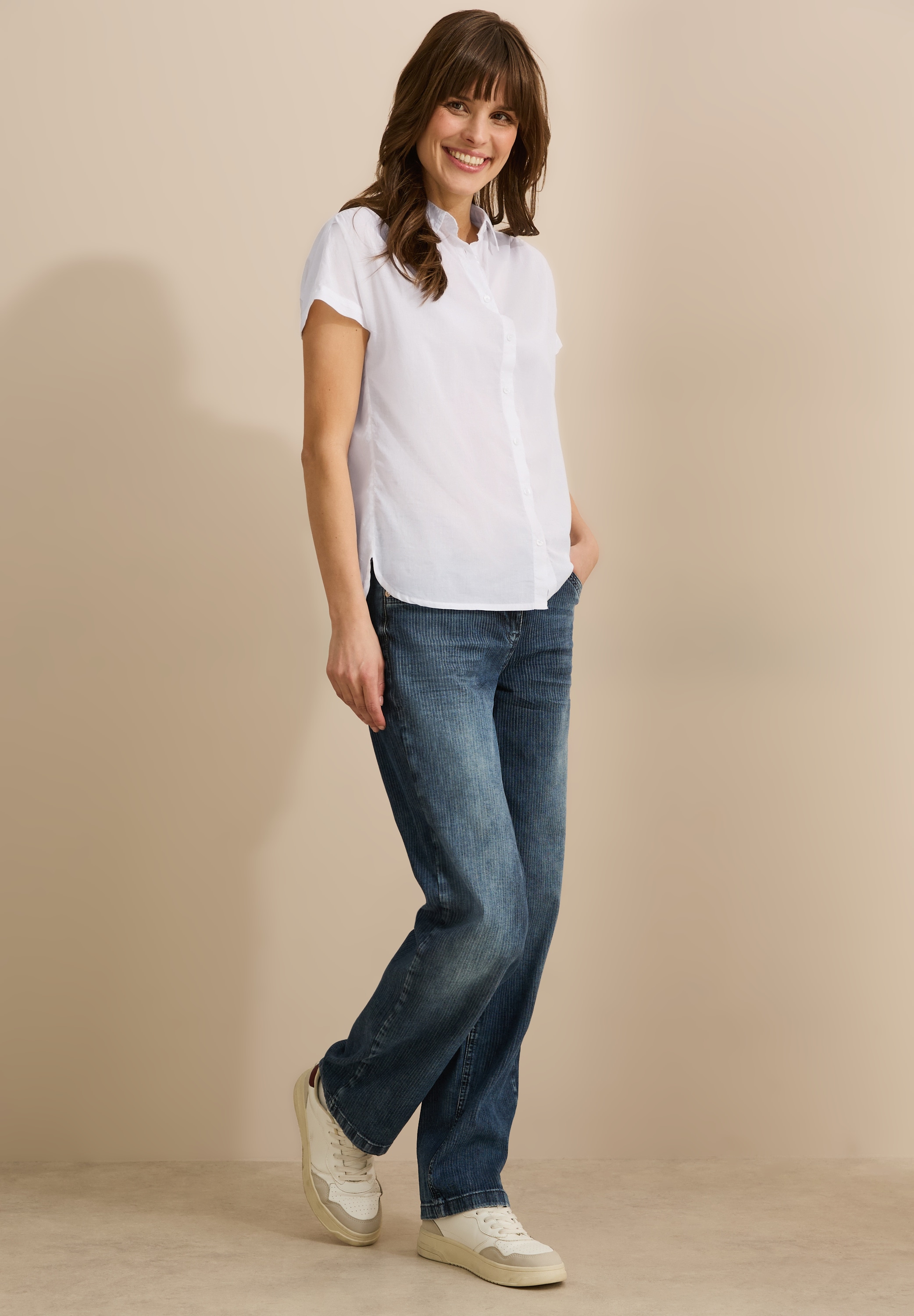 Cecil Hemdbluse, aus reiner Baumwolle