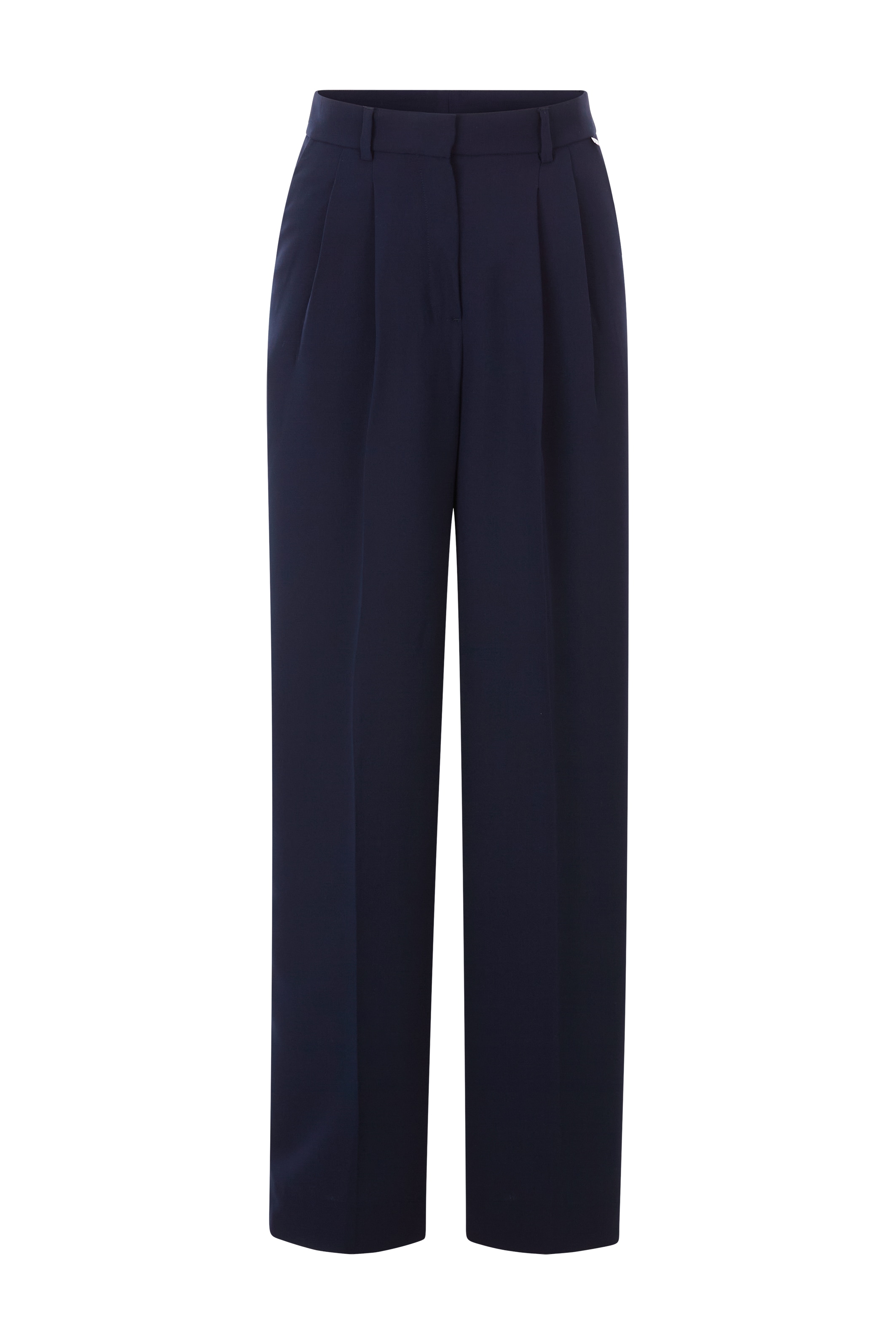 RICHROYAL Bügelfaltenhose, Mit Markenlabel über der Tasche