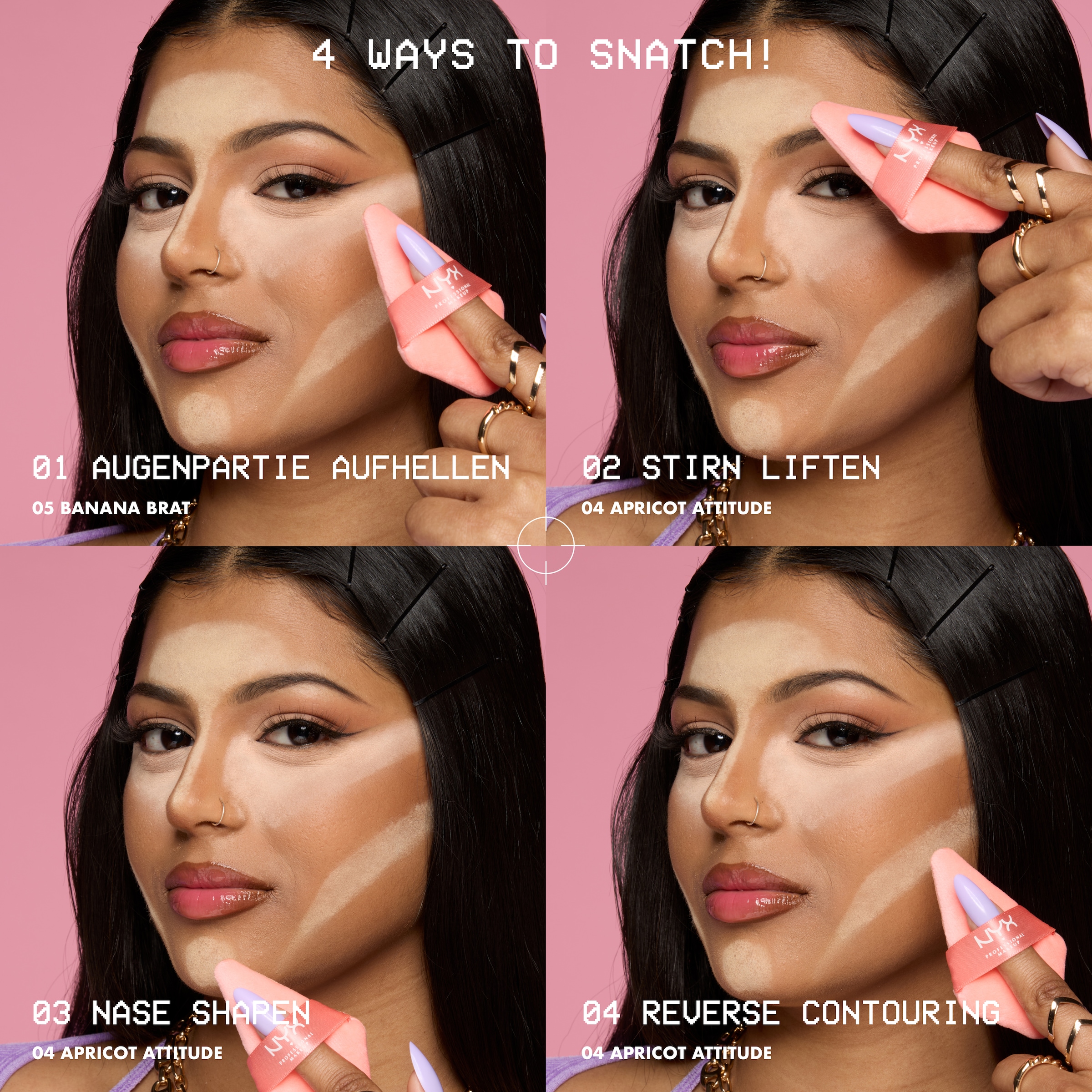 NYX Puder »NYX Professional Makeup Wonder Snatch Powder« angereichert mit grünem Tee für den antioxidativen Glow gesunder Haut