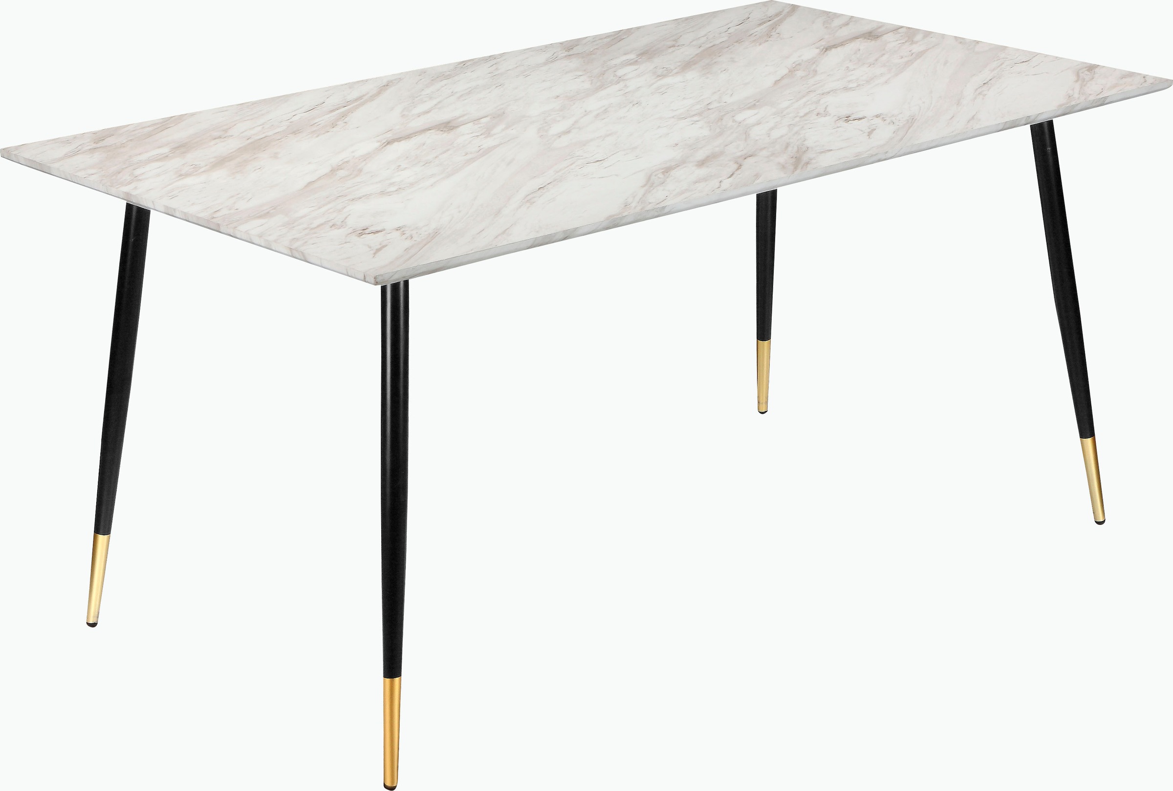 Essgruppe OTTO HOME "Eadwine, TOPSELLER Tisch plus 4 Stühle, Sitzgruppe", grau, Marmorfarbener Esstisch, Sitzmöbel-Sets, Essgruppe 2