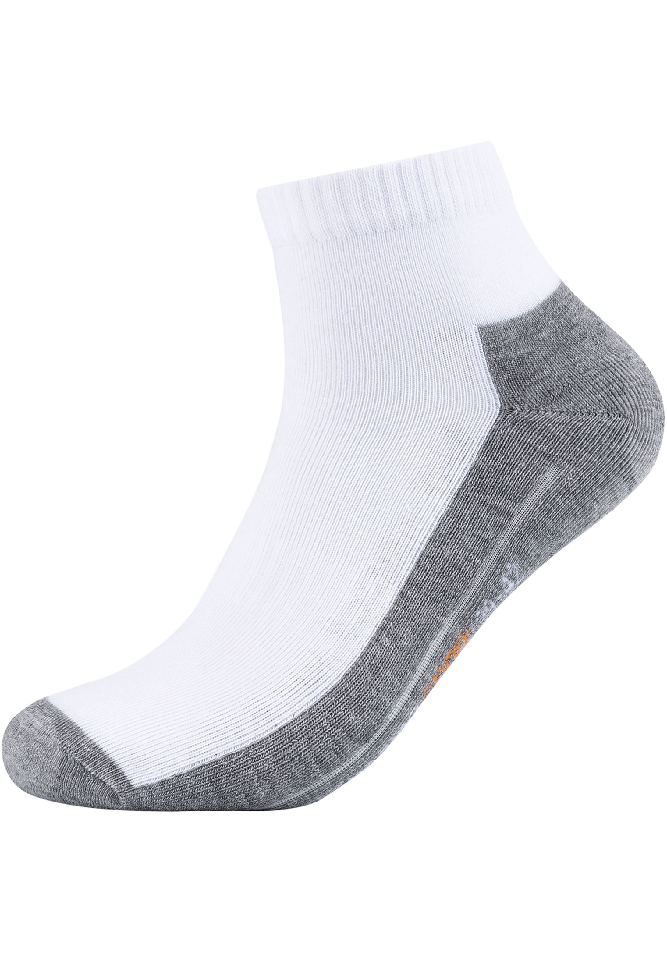 Camano Sportsocken »function«, (4 Paar), mit entlastender Halbplüschsohle