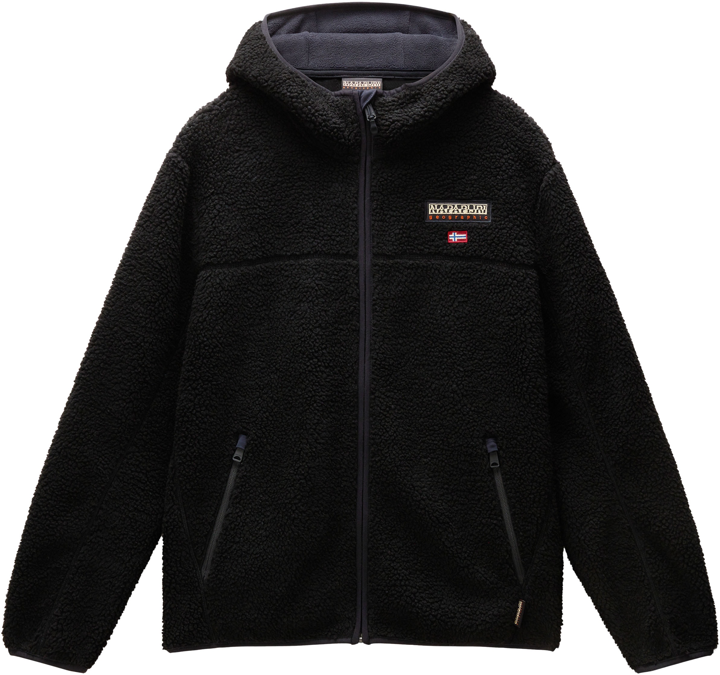 Napapijri Fleecejacke "TYNIK", mit Kapuze günstig online kaufen
