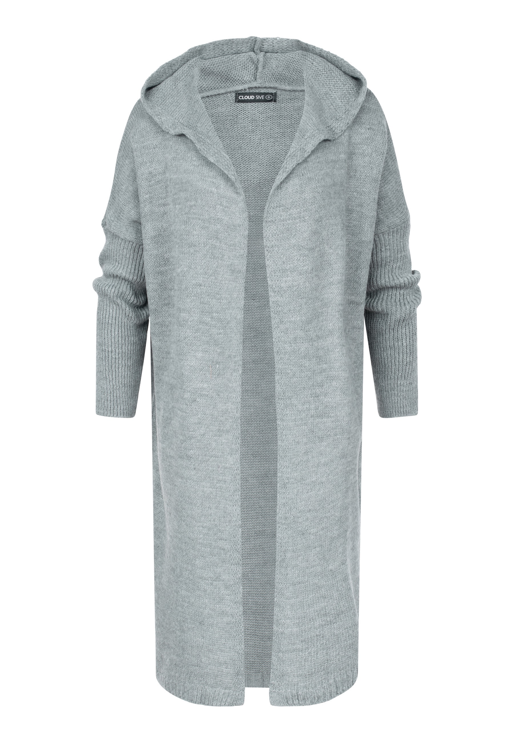 CLOUD 5IVE Strickjacke "CLOUD 5IVE Longform knit cardigan with hood" 1