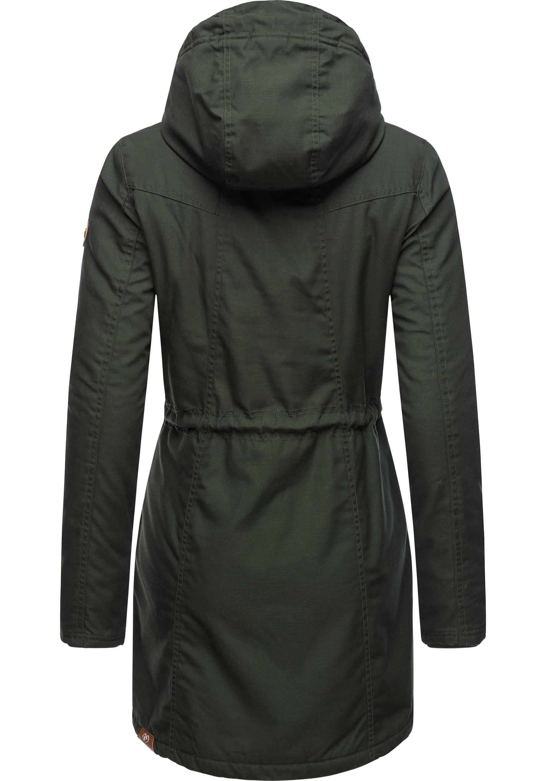 Thumbnail - Ragwear Wintermantel "Elsie" stylischer Winterparka mit Kapuze und Teddyfleece