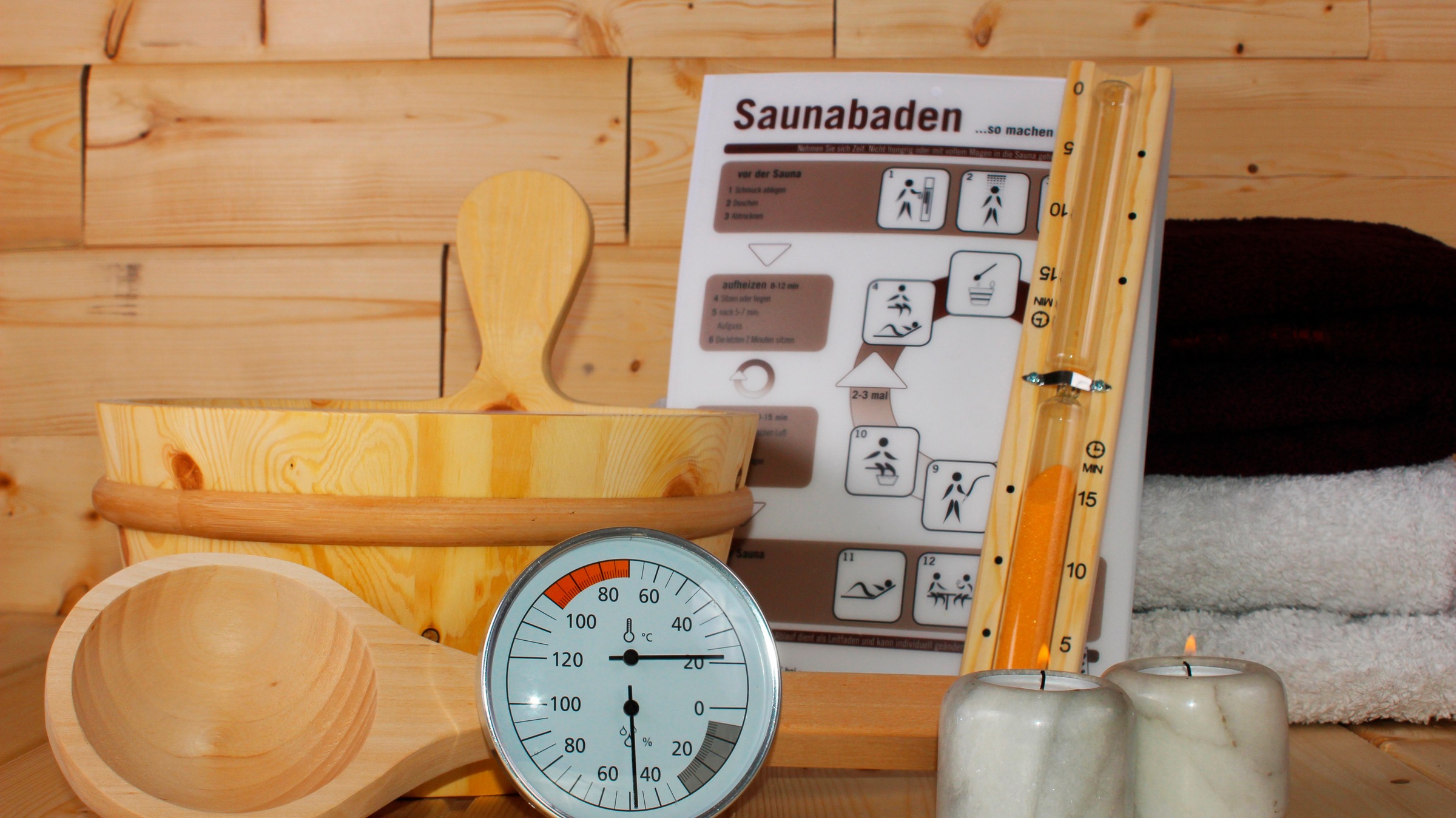Thumbnail - Karibu Sauna-Aufgussset "Zubehörset Classic"