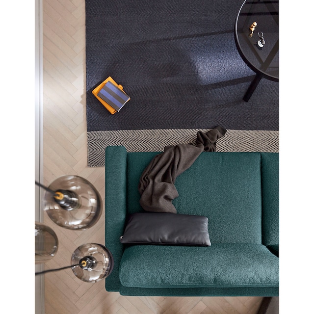 hülsta sofa 2,5-Sitzer »hs.450«, Armlehne niedrig, Fuß chromfarben glänzend,  Breite 184 cm bestellen | BAUR
