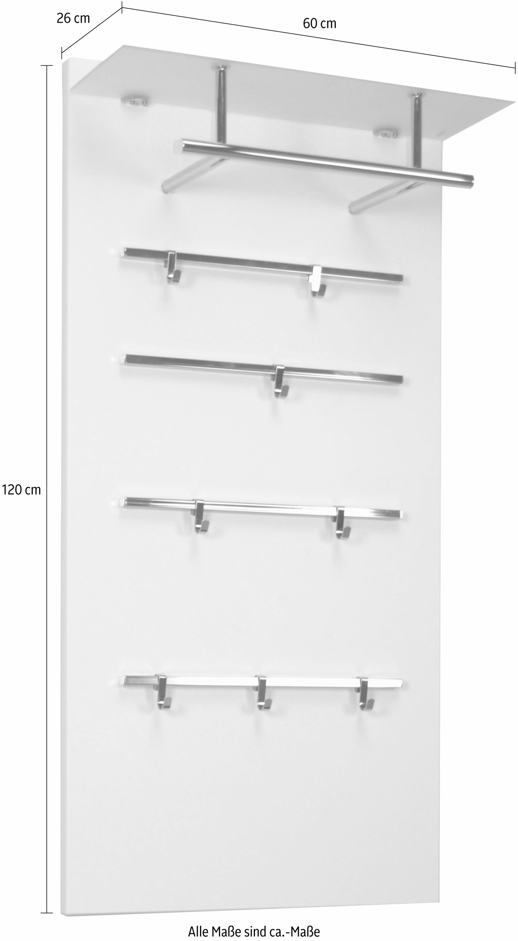 INOSIGN Garderobenpaneel "1200 CSF, TOPSELLER" OTTOs Choice, Maße (B/T/H): günstig online kaufen