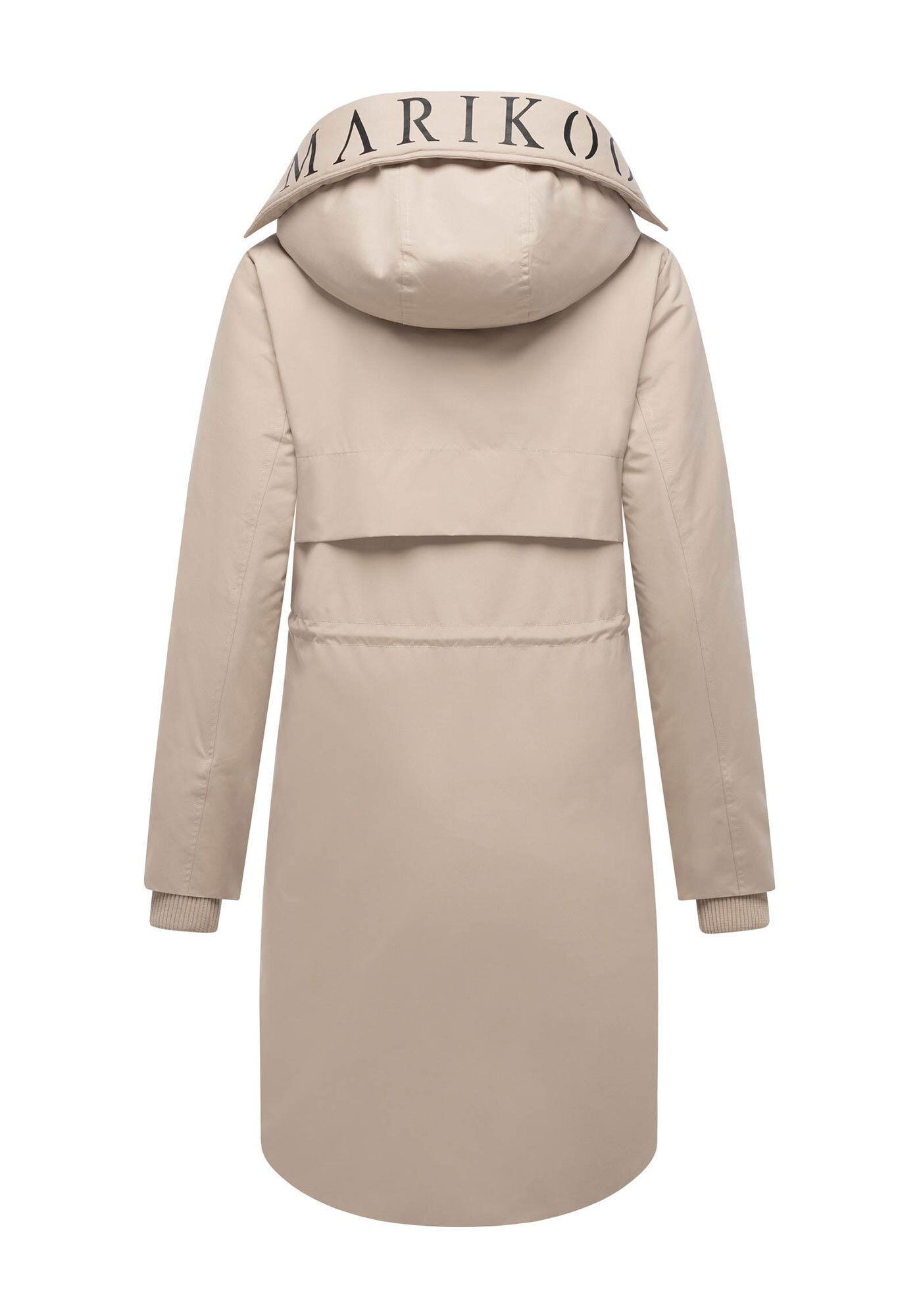 Marikoo Winterjacke »Anoukaa«, langer Parka mit abnehmbarer Kapuze