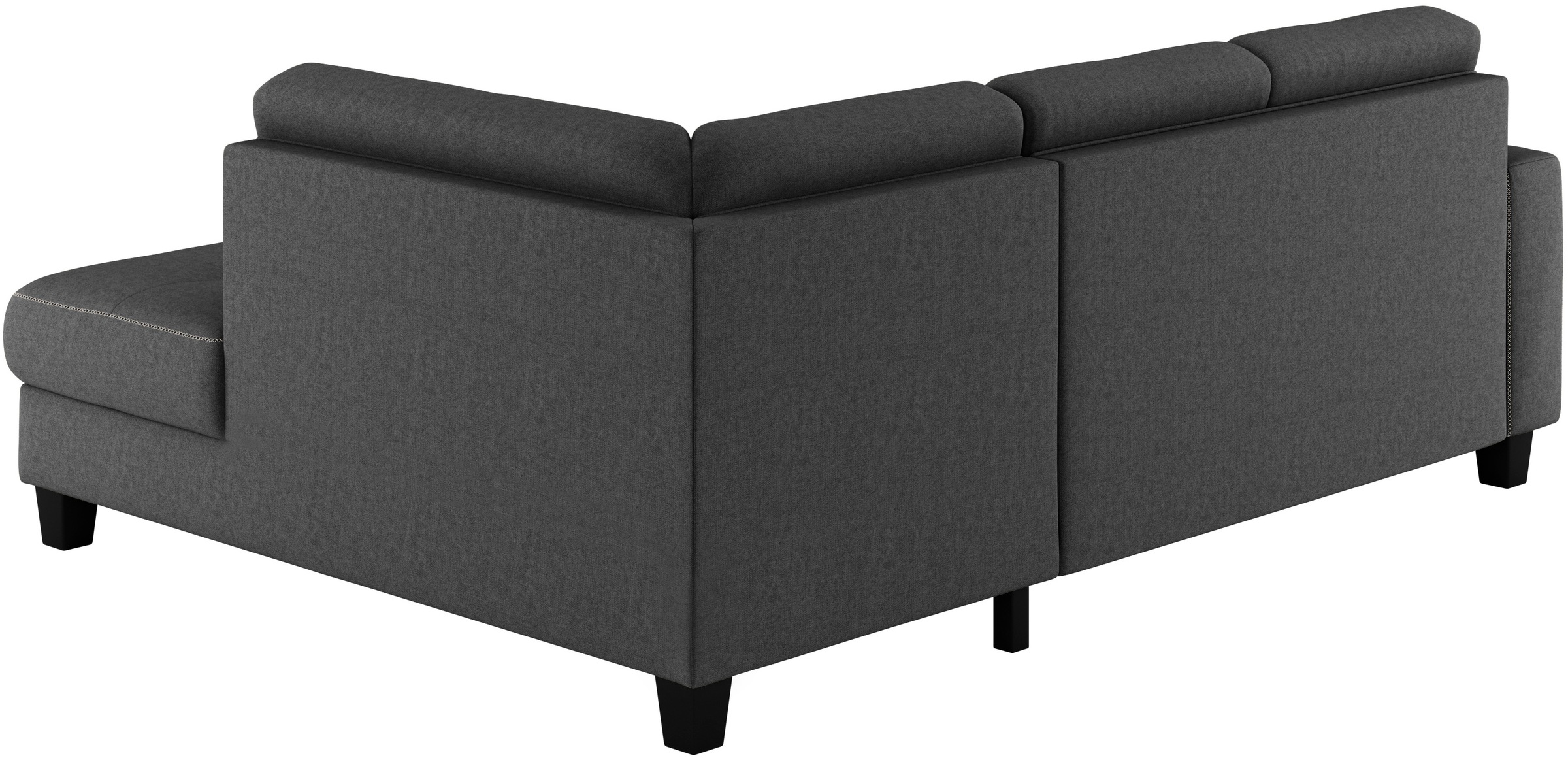 Places of Style Kampinė sofa »Varese« Kreuznaht in beige