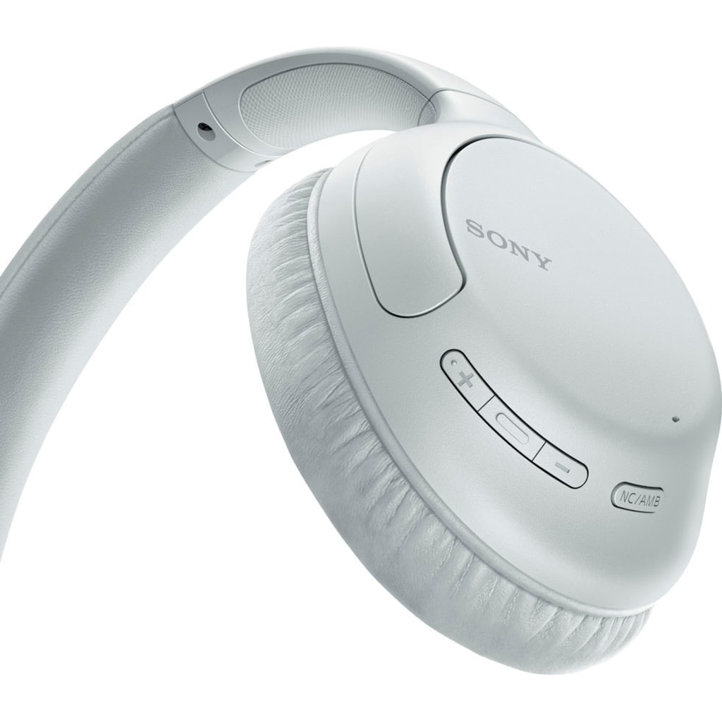 Sony Over-Ear-Kopfhörer »WH-CH710N Kabellose Noise Cancelling«, Bluetooth-NFC, Noise-Cancelling-kompatibel mit Siri, Google Now-Freisprechfunktion