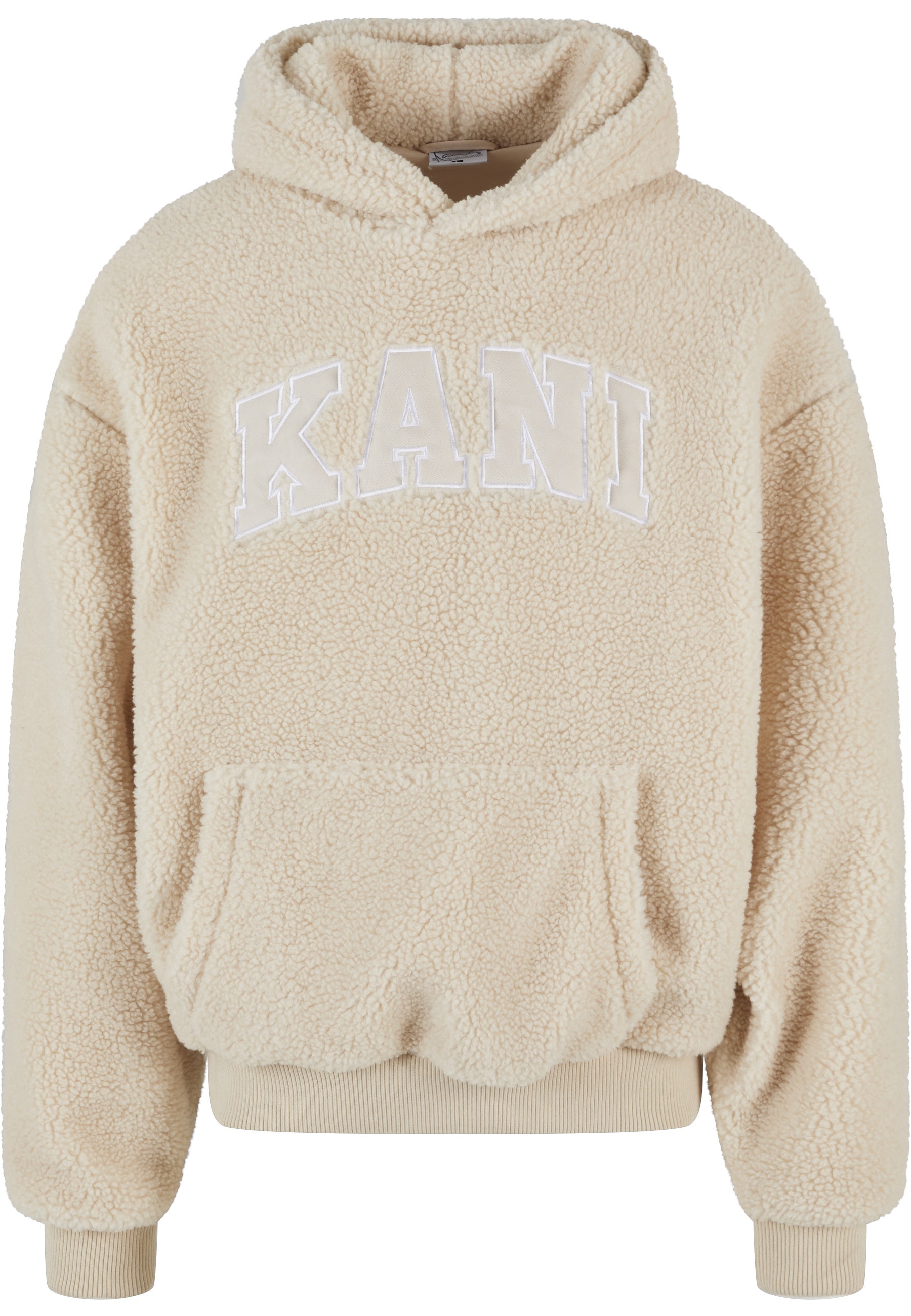 Karl Kani Kapuzensweatshirt "Karl Kani Karl Kani Serif Teddy Hoodie", 1 Stk.