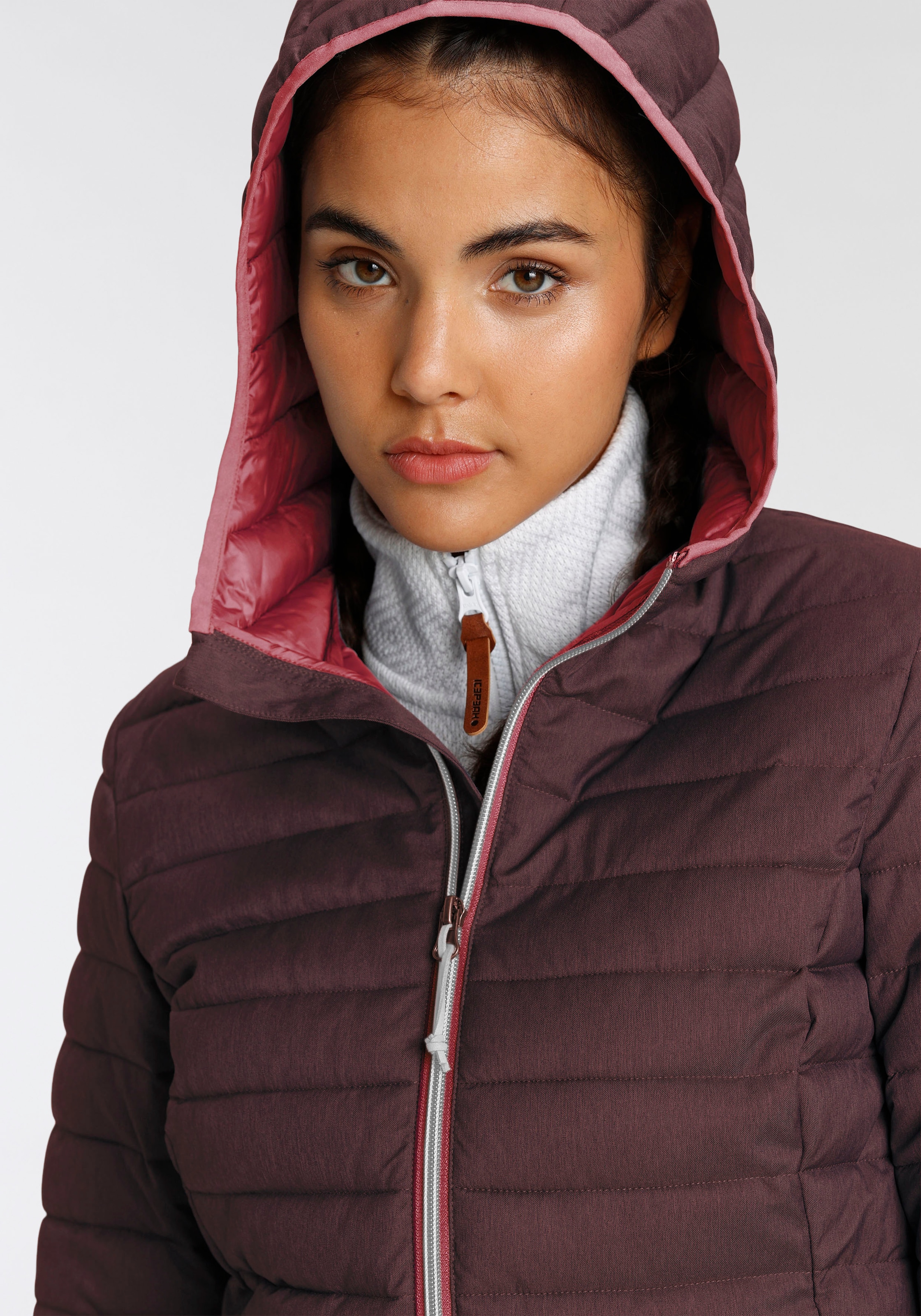 G.I.G.A. DX by killtec Steppjacke »CAFORA WMN QUILTED JCKT OT-P«, mit Kapuze, Wasserabweisend & winddicht & atmungsaktiv & leicht