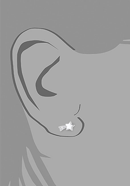 Prinzessin Lillifee Paar Ohrstecker »2035295«, mit Zirkonia (synth.)