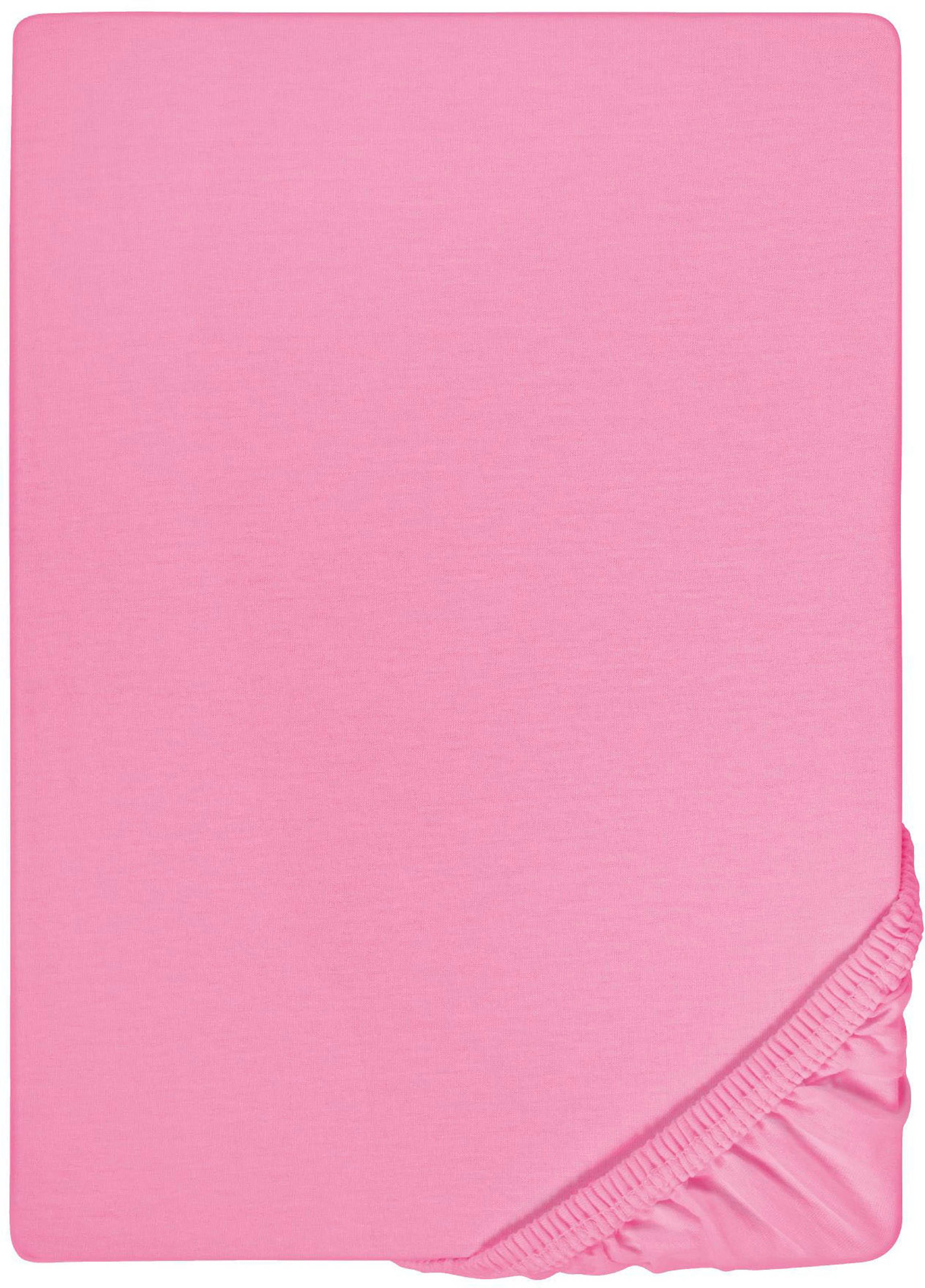 Biberna Spannbettlaken »Marc in Gr. 90x200, 140x200 oder 180x200 cm«, (1 St.), aus Baumwolle, für Matratzen bis 22 cm Höhe, Bettlaken, Spannbetttuch