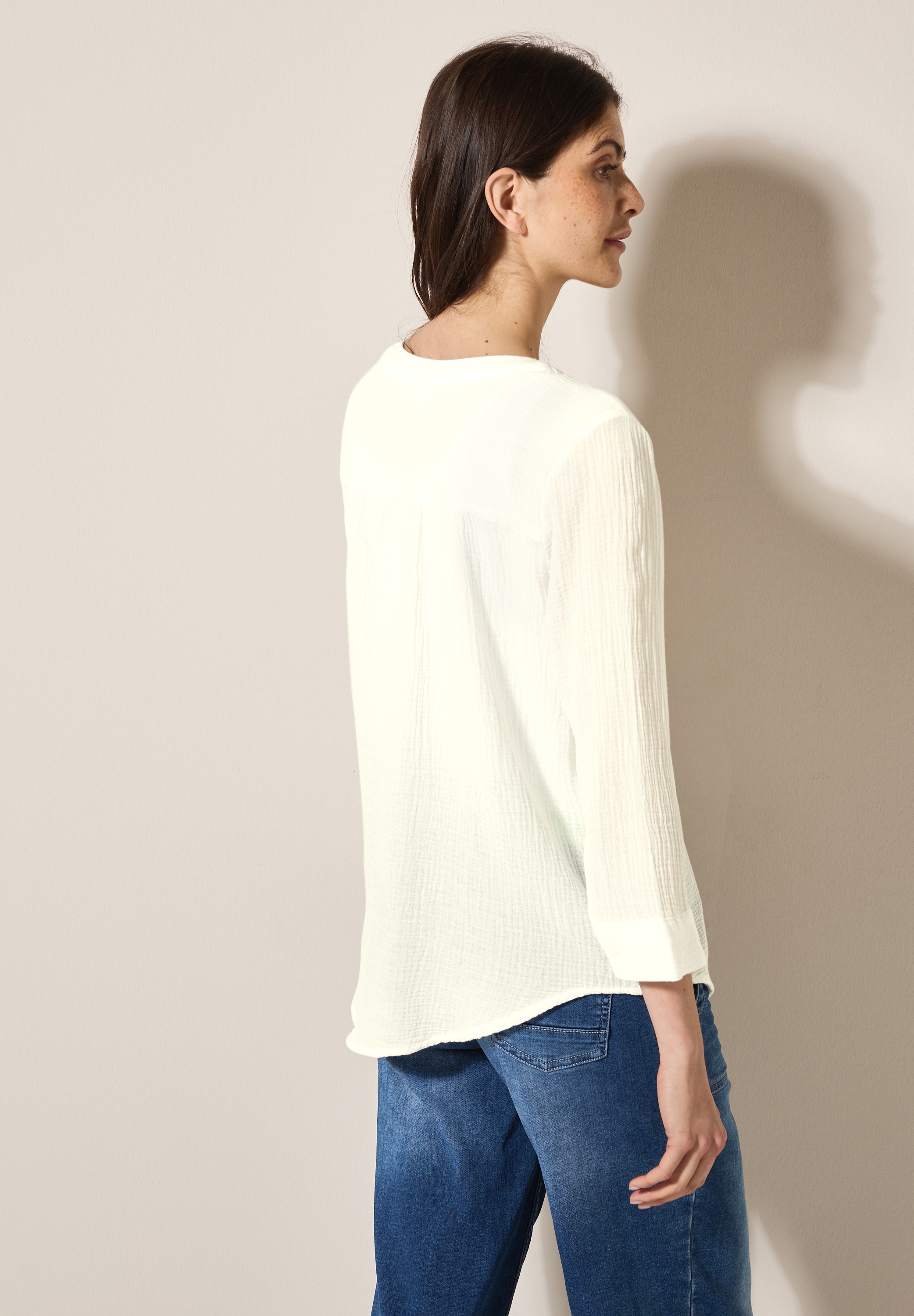 Cecil Shirtbluse, aus reiner Baumwolle
