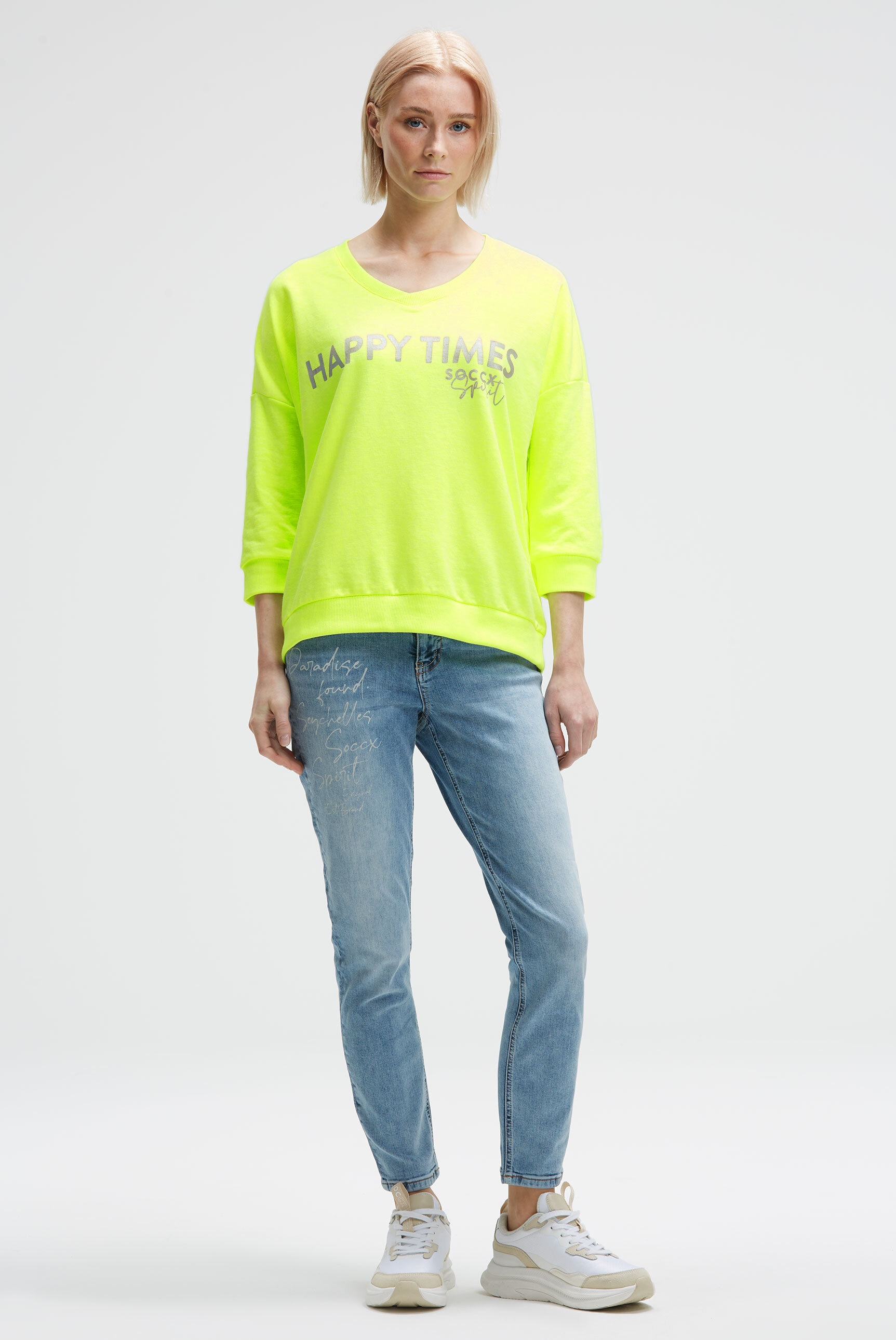 SOCCX Sweater , mit Baumwolle
