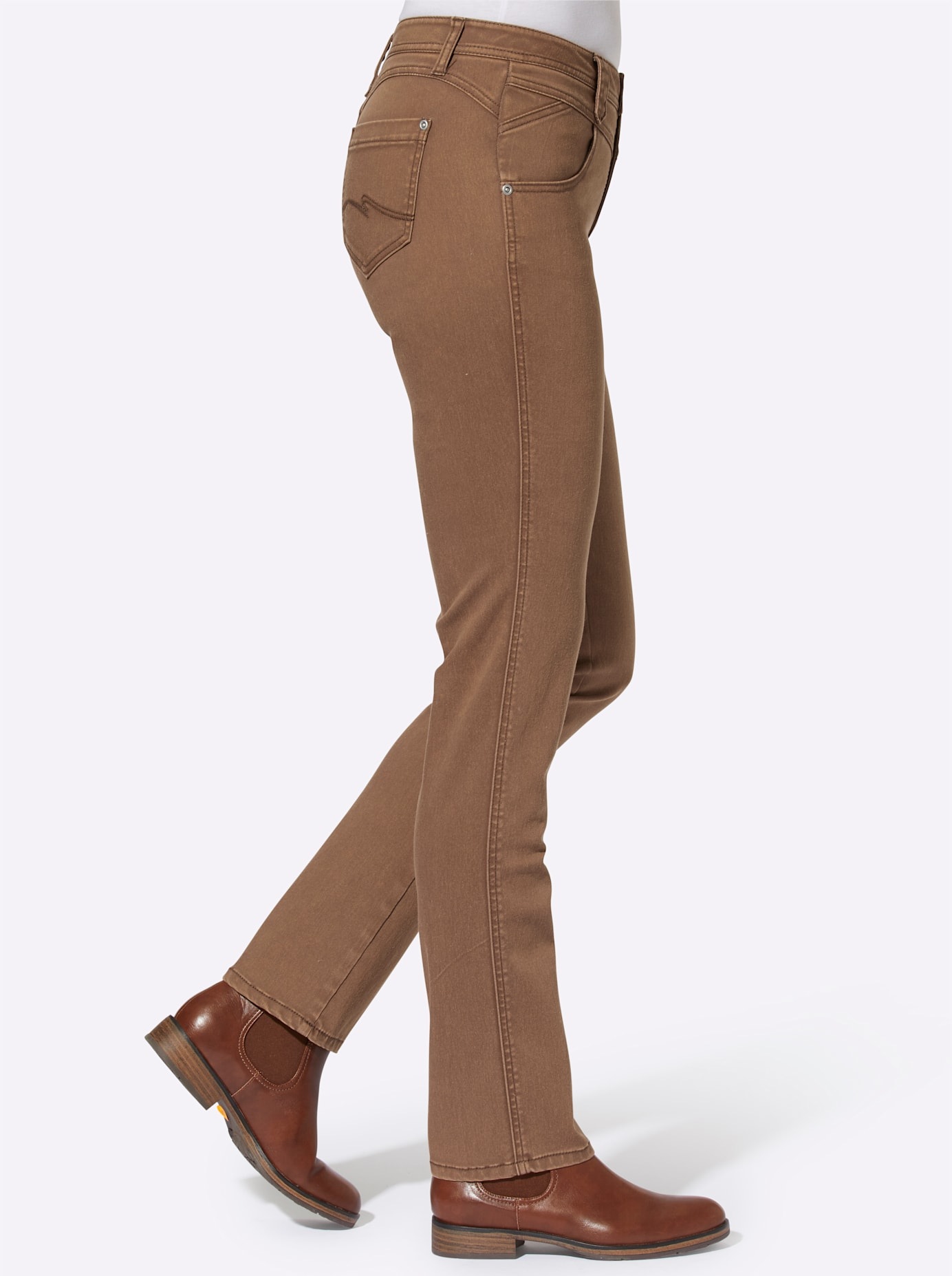 Casual Looks Bequeme Jeans, (1 tlg.)