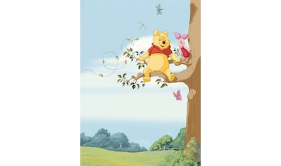 Fototapete »Winnie Pooh Tree«, 184x254 cm (Breite x Höhe)