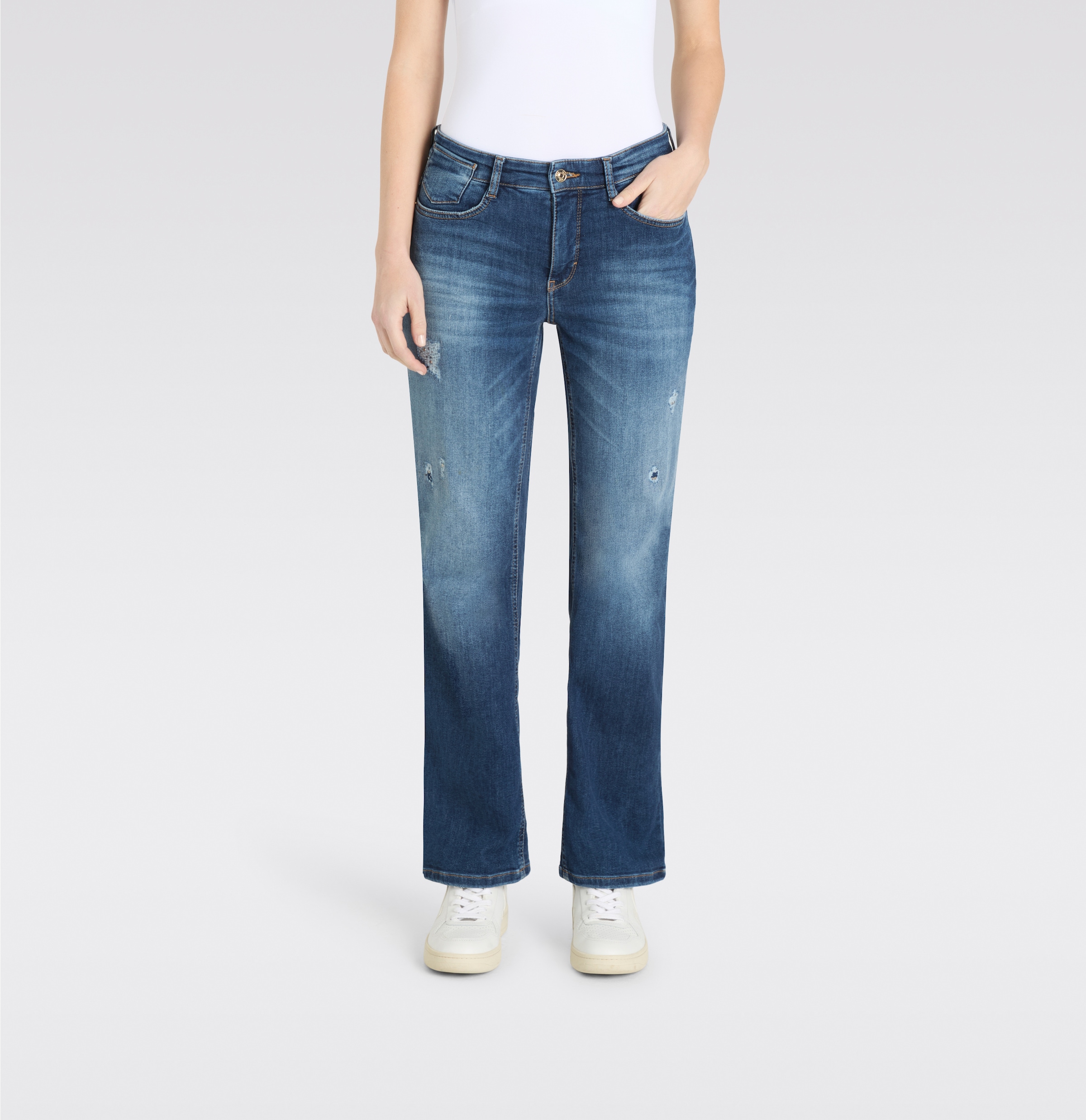 MAC Bootcut-Jeans "LAURA", im Five-Pocket Style günstig online kaufen