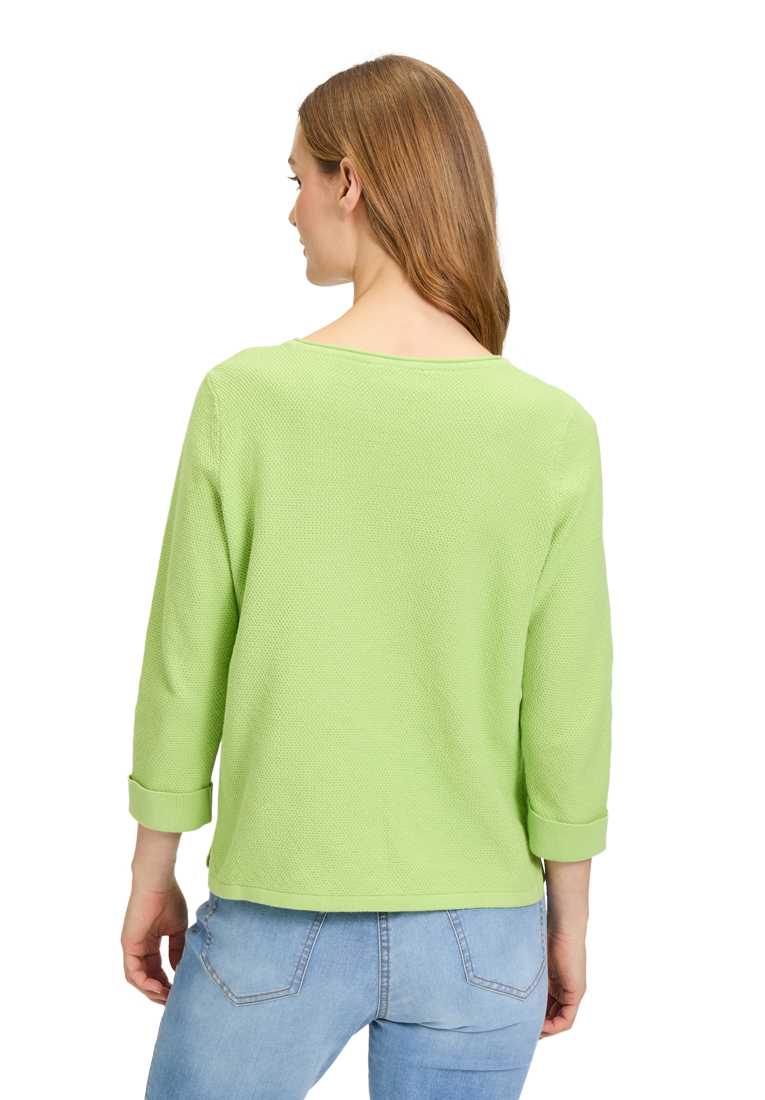 Betty Barclay Strickpullover »Betty Barclay Feinstrickpullover mit Strickdetails«, (1 tlg.), Struktur