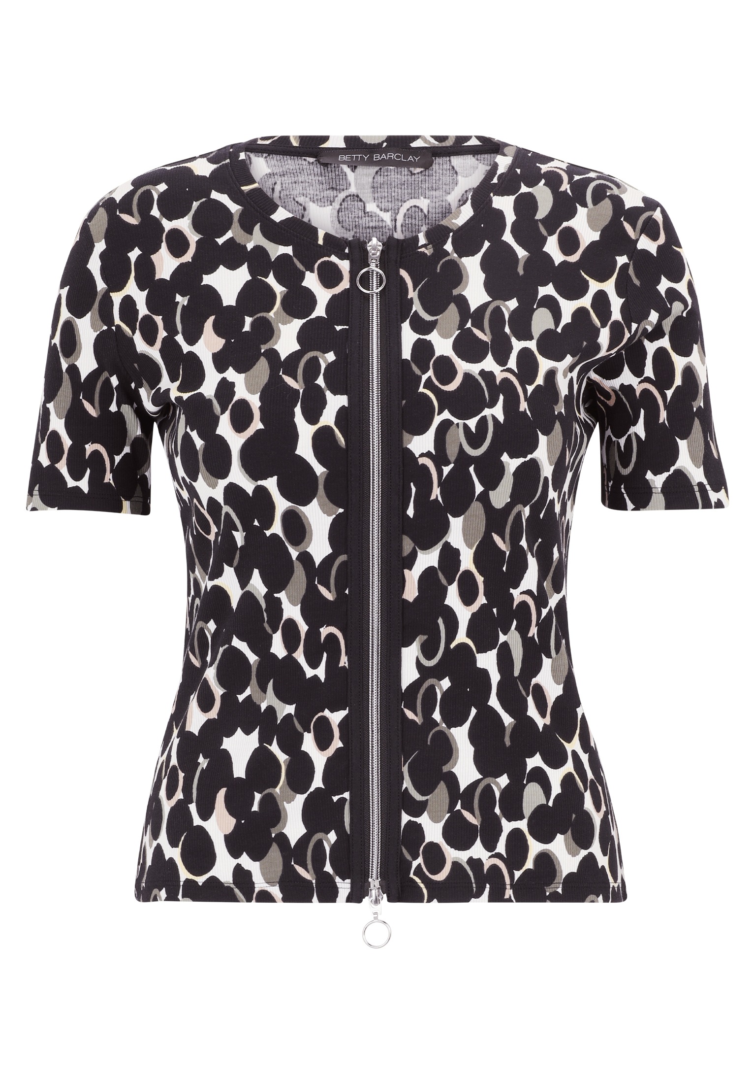 Betty Barclay Shirtjacke »Betty Barclay Shirtjacke mit Rippenstruktur«, (1 tlg.), Material