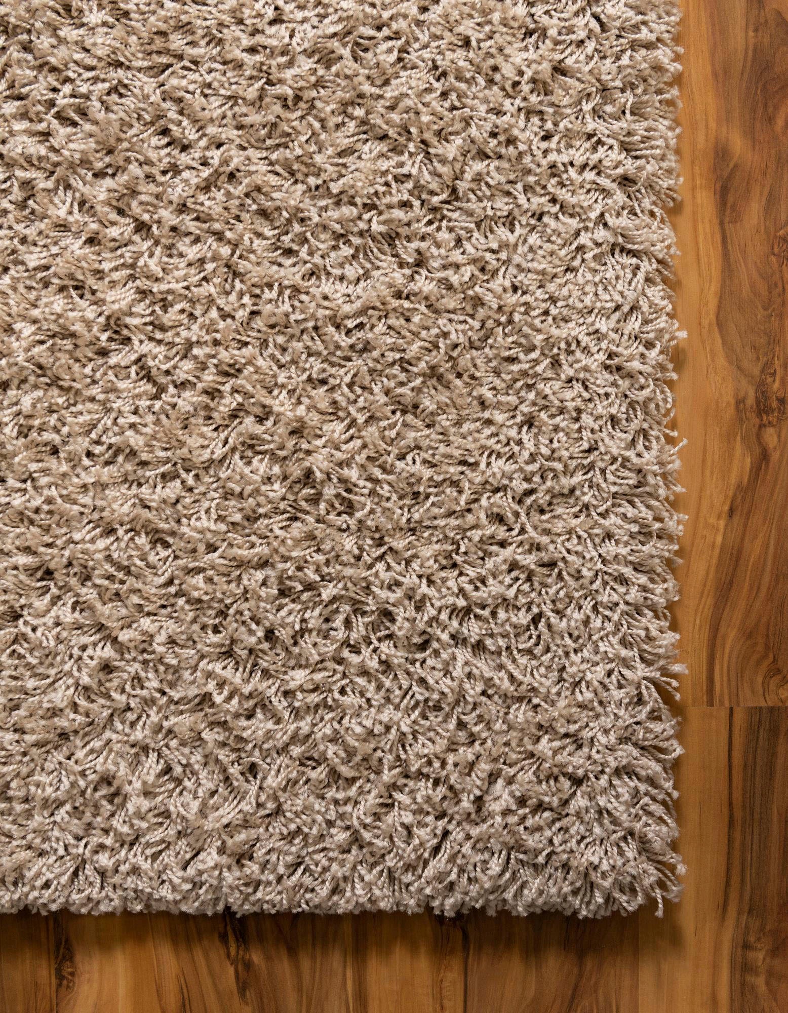 Myflair Möbel & Accessoires Hochflor-Teppich »Shaggy Shag Lagerräumung«, rechteckig, 38 mm Höhe, gewebt, Uni Farben, ideal im Wohnzimmer & Schlafzimmer