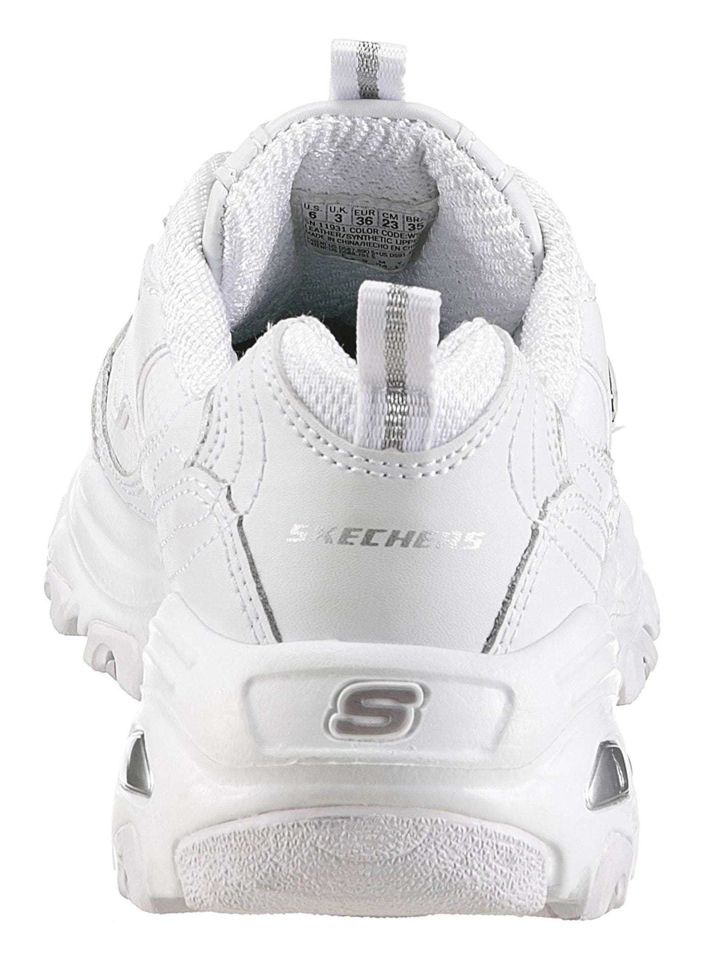 Skechers Sneaker »D´Lites-Fresh Start«, Freizeitschuh, Halbschuh, Schnürschuh mit Bio-Dri-Ausstattung