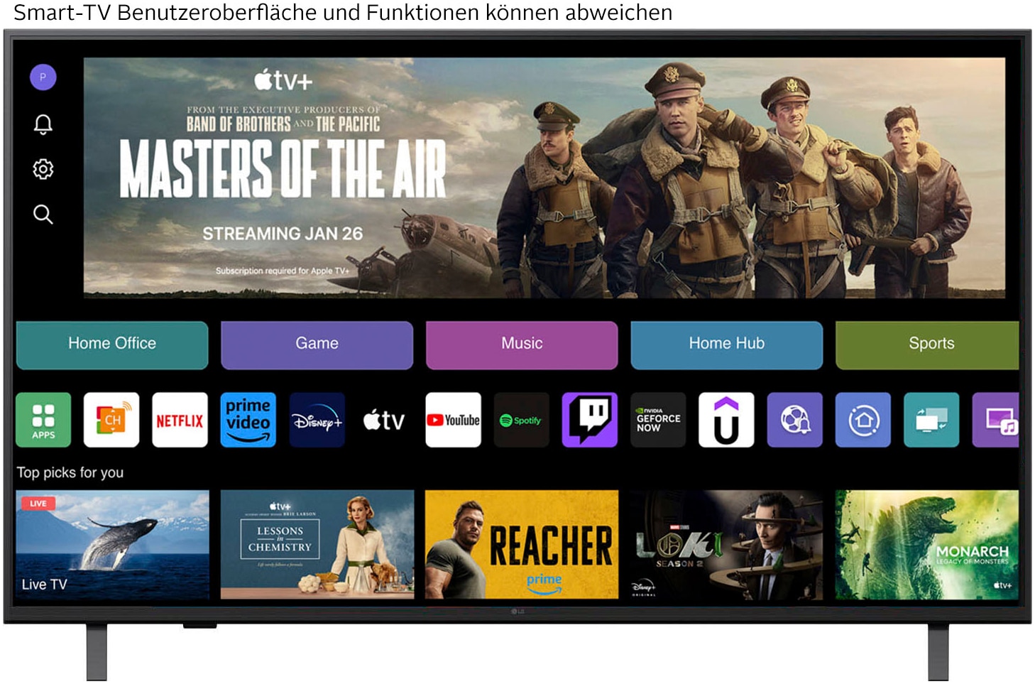 LG LED-Fernseher »43UA75006LA«, 4K Ultra HD, Smart-TV