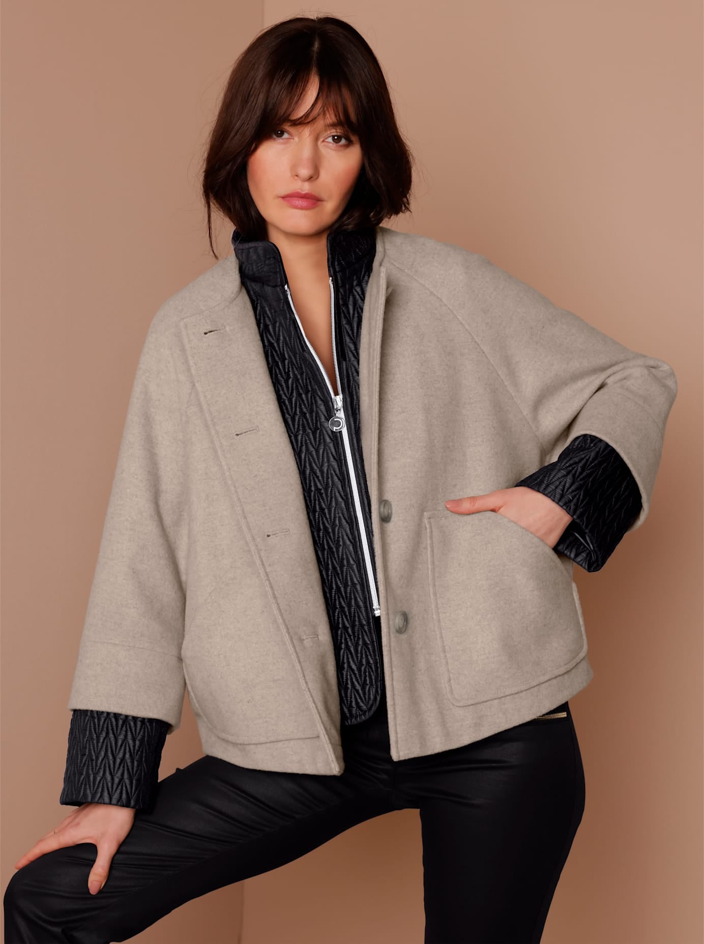 CREATION L PREMIUM Doppeljacke, ohne Kapuze