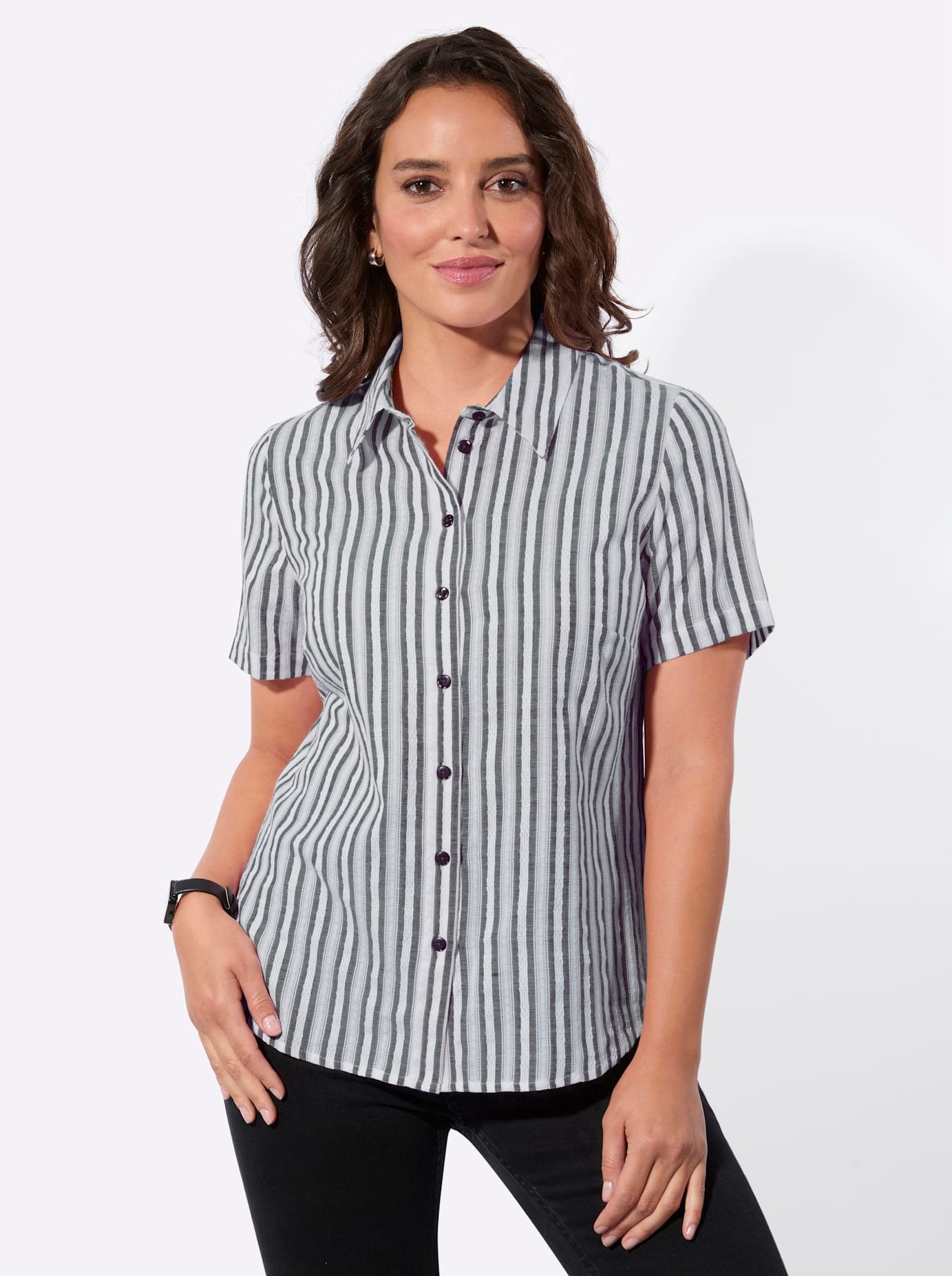 Casual Looks Kurzarmbluse günstig online kaufen