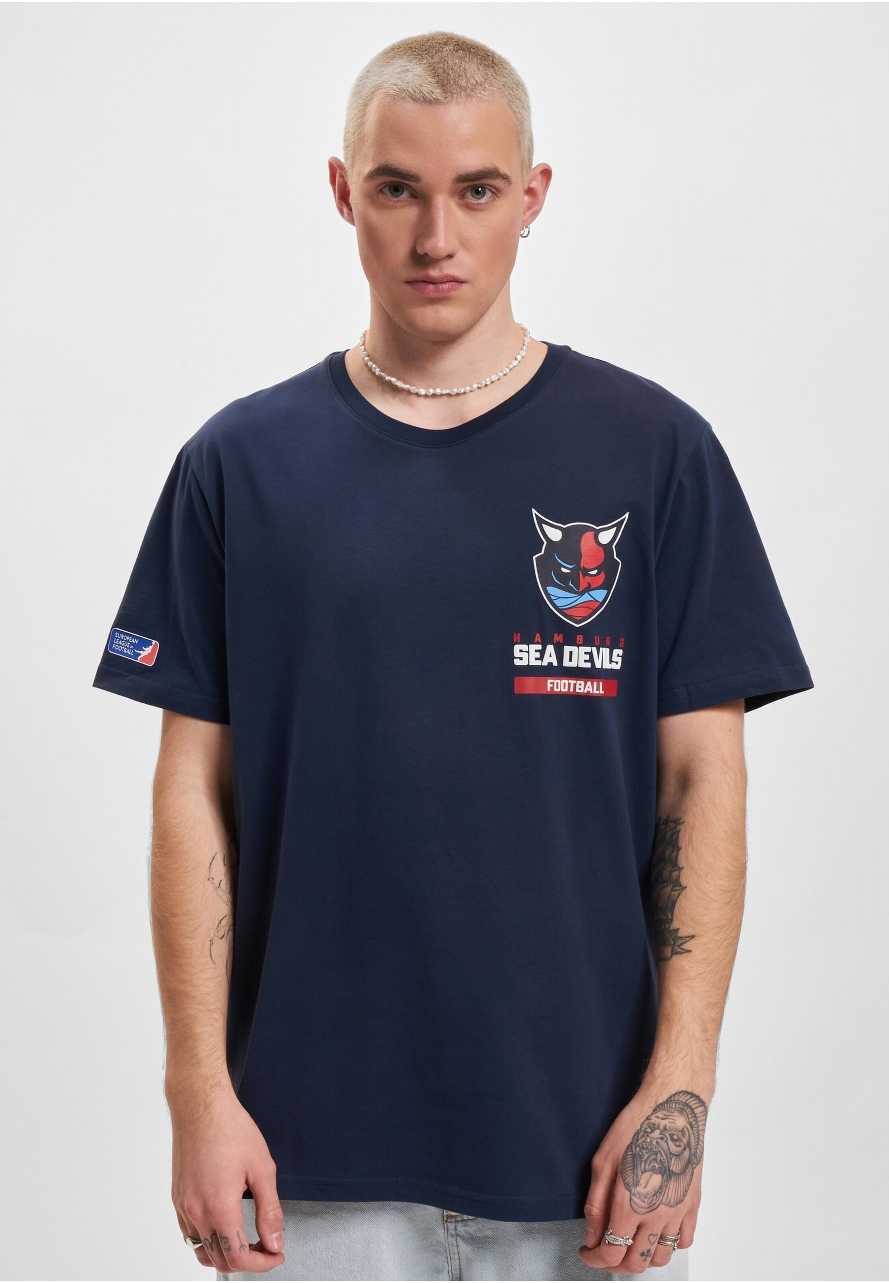 DEF T-Shirt »DEF Hamburg Sea Devils Essential T-Shirt«, (1 tlg.)