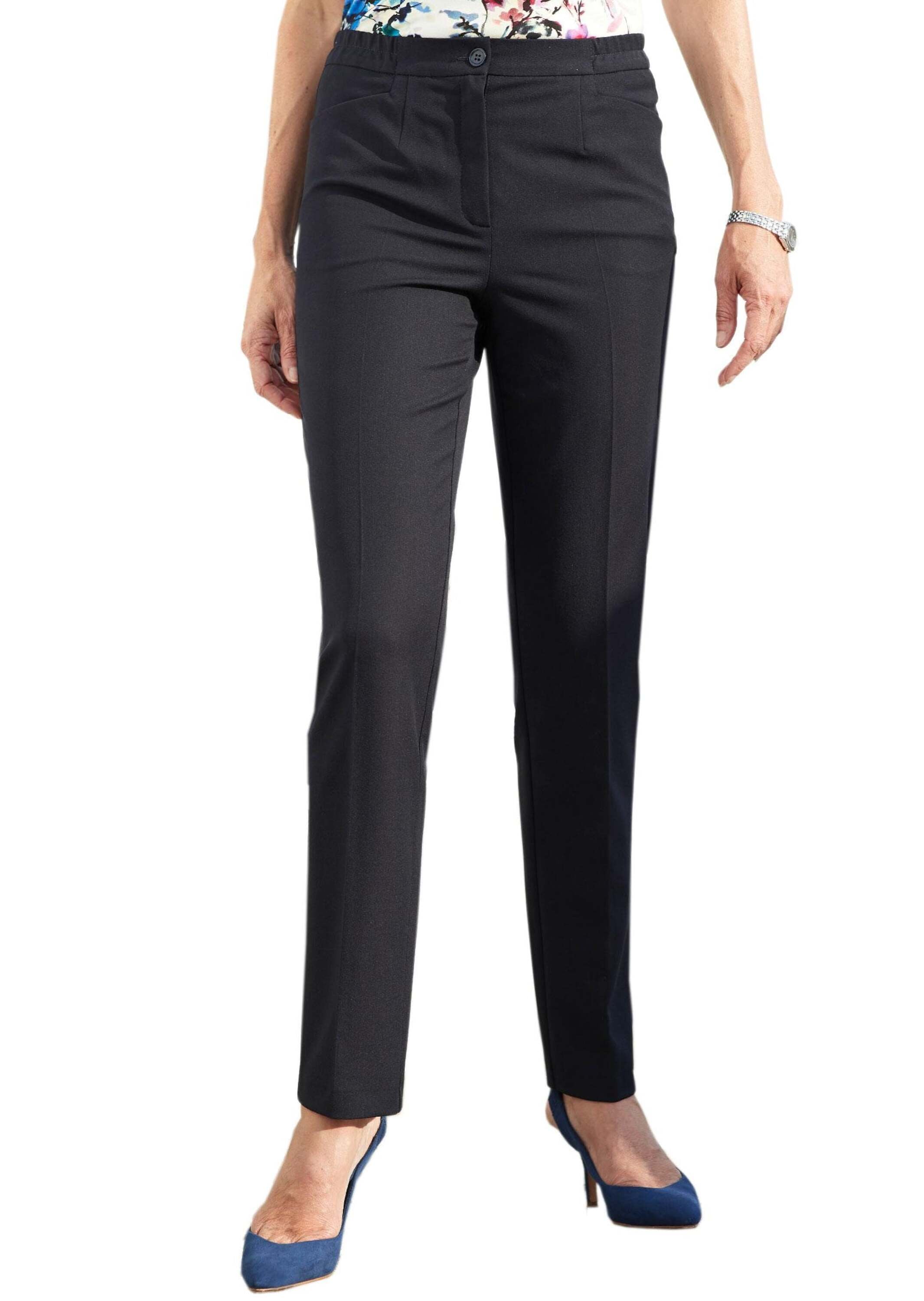 GOLDNER Stretch-Hose "Bequeme Hose ANNA mit Bügelfalte" günstig online kaufen