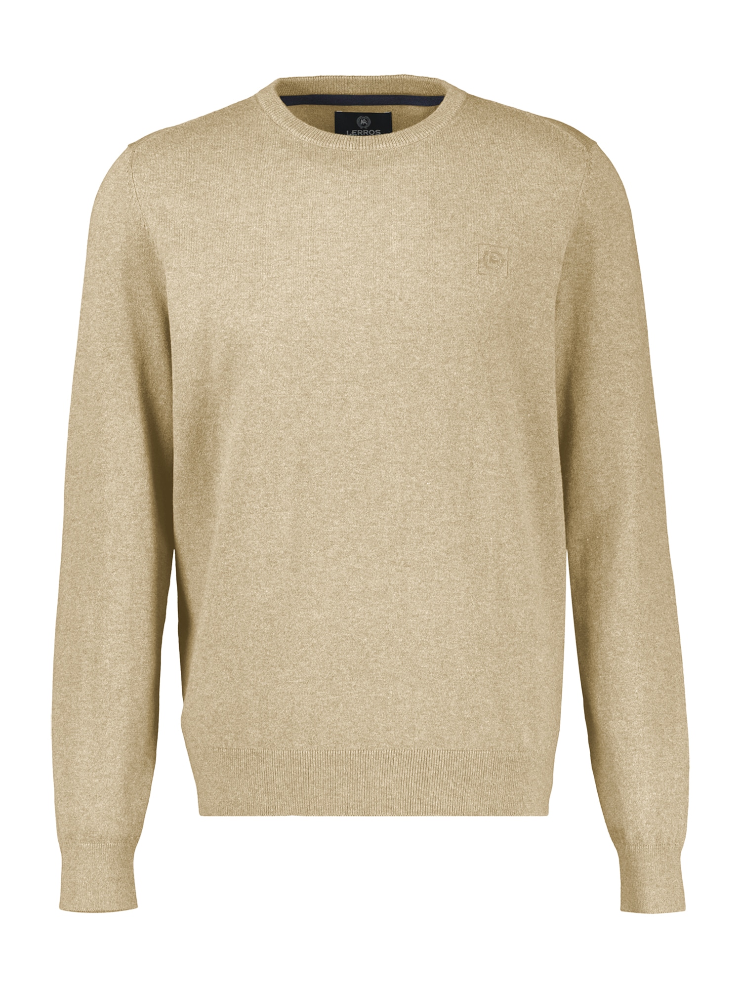 LERROS Strickpullover »Strickpullover aus reiner Baumwolle in großen Größen«