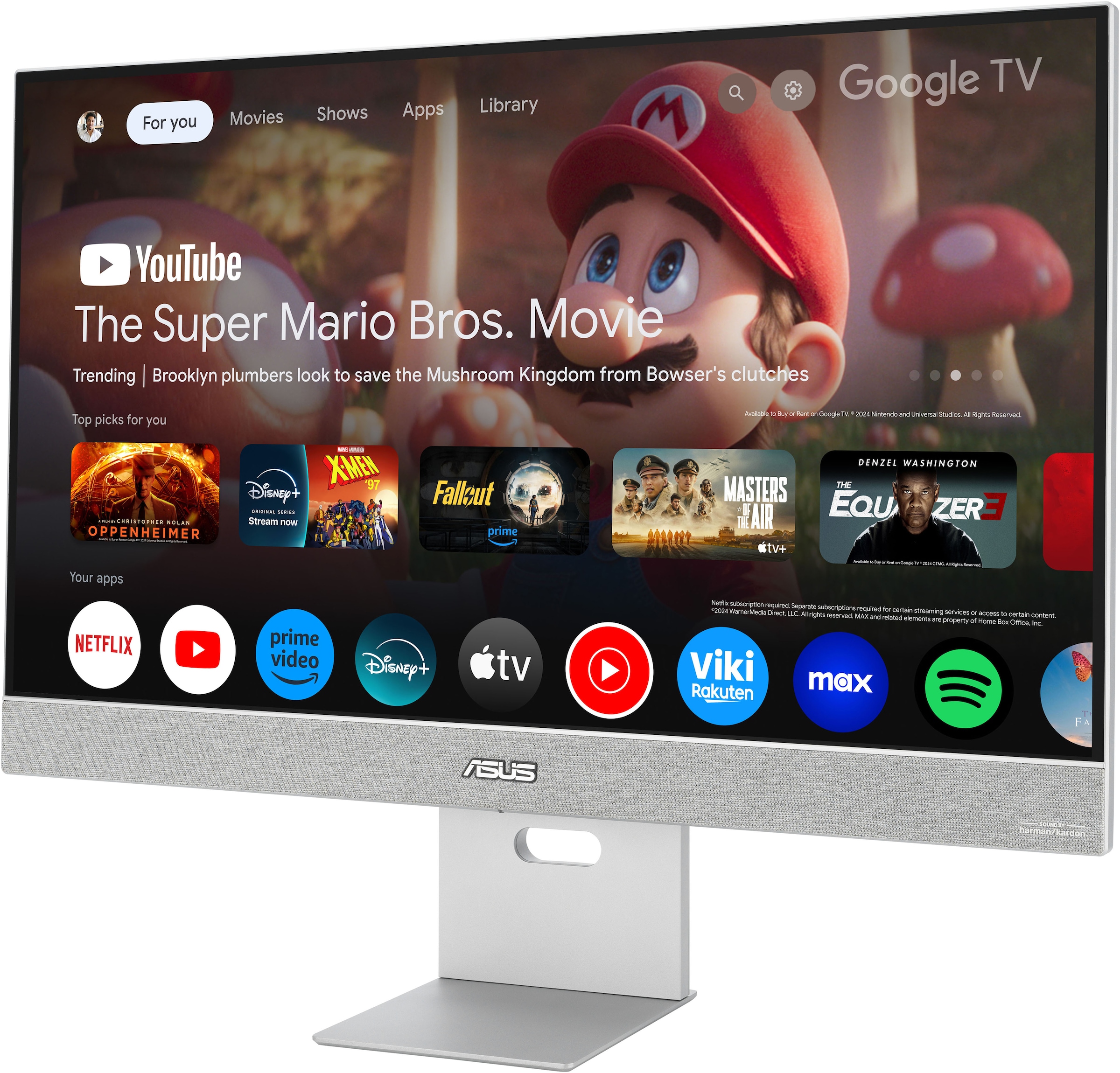 Asus Smart Monitor »MS27UC« 69 cm/27 ″  3840 x 2160 px 5 Reaktionszeit 60 Hz