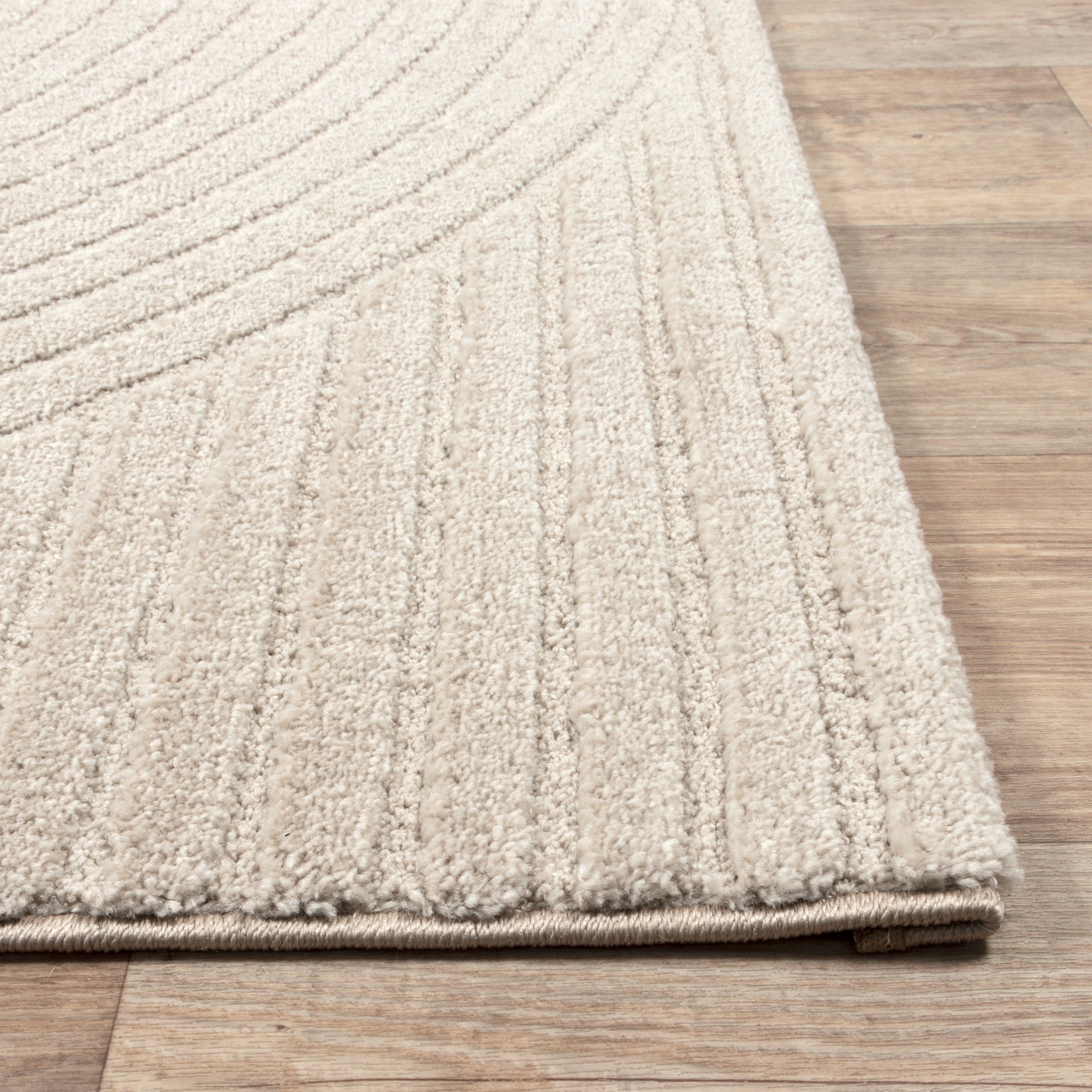 merinos Teppich »Elio«, rechteckig, 16 mm Höhe, moderner Kurzflor Teppich mit Hoch-Tief-Effekt, 3D Effekt