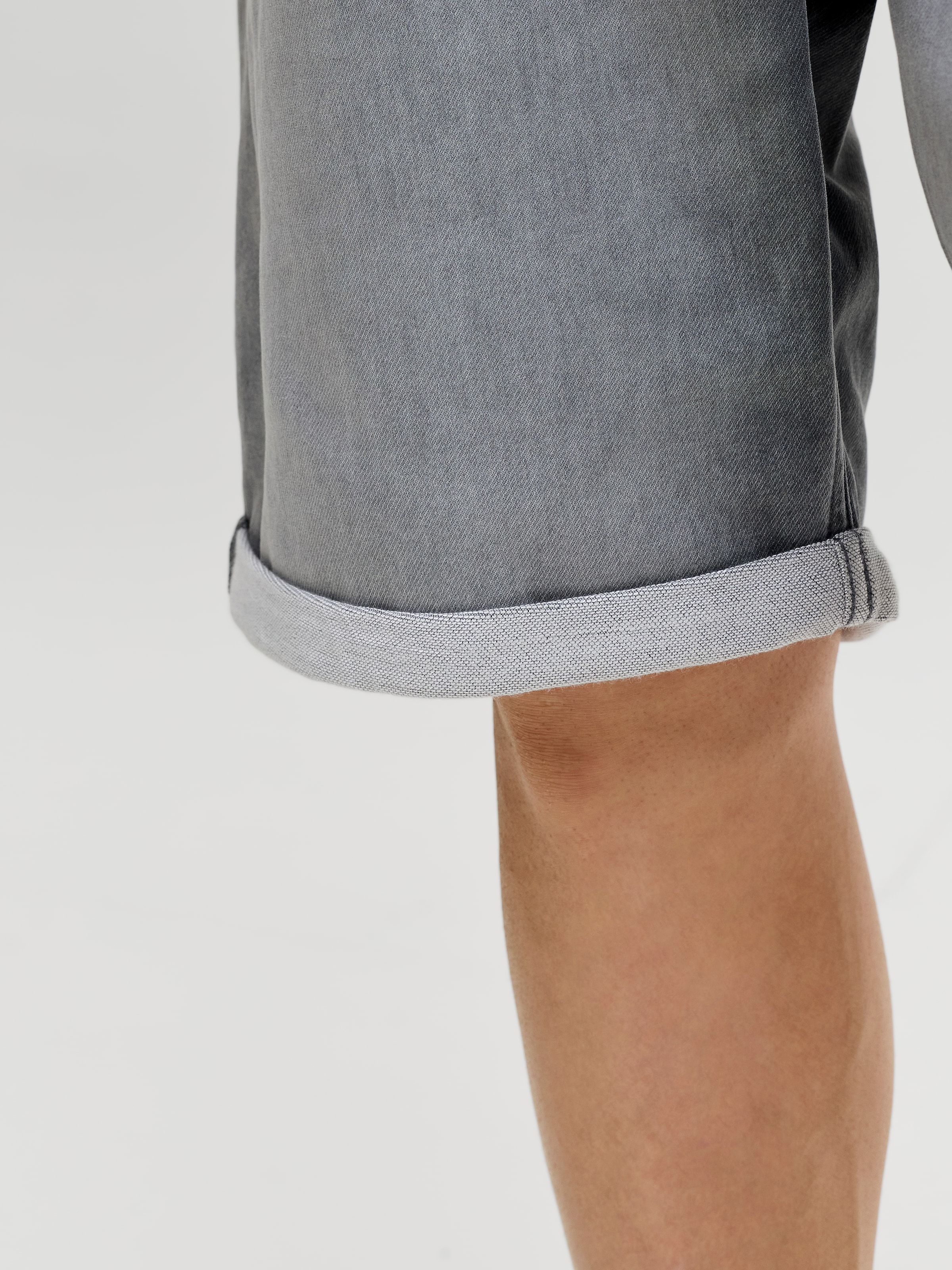 Jack & Jones Jeansbermudas »JJITONY JJASHER I.K SHORTS GE 731 SN« Baumwollmischung