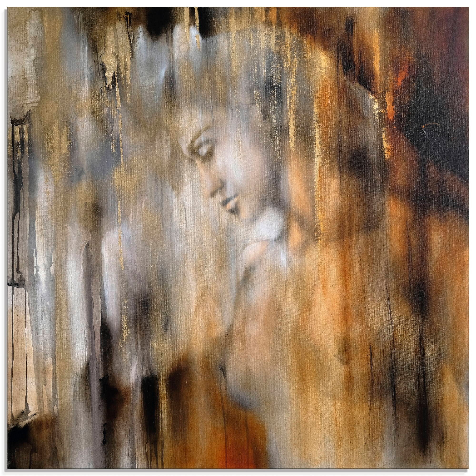 Artland Glasbild "Vera" Frau 1 Stk. tlg. in verschiedenen Größen